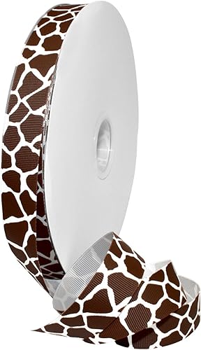 Miniatura 2 de Morex Ribbon Cinta de grogrén de jirafa, 78 pulgadas por 20 yardas, rosa