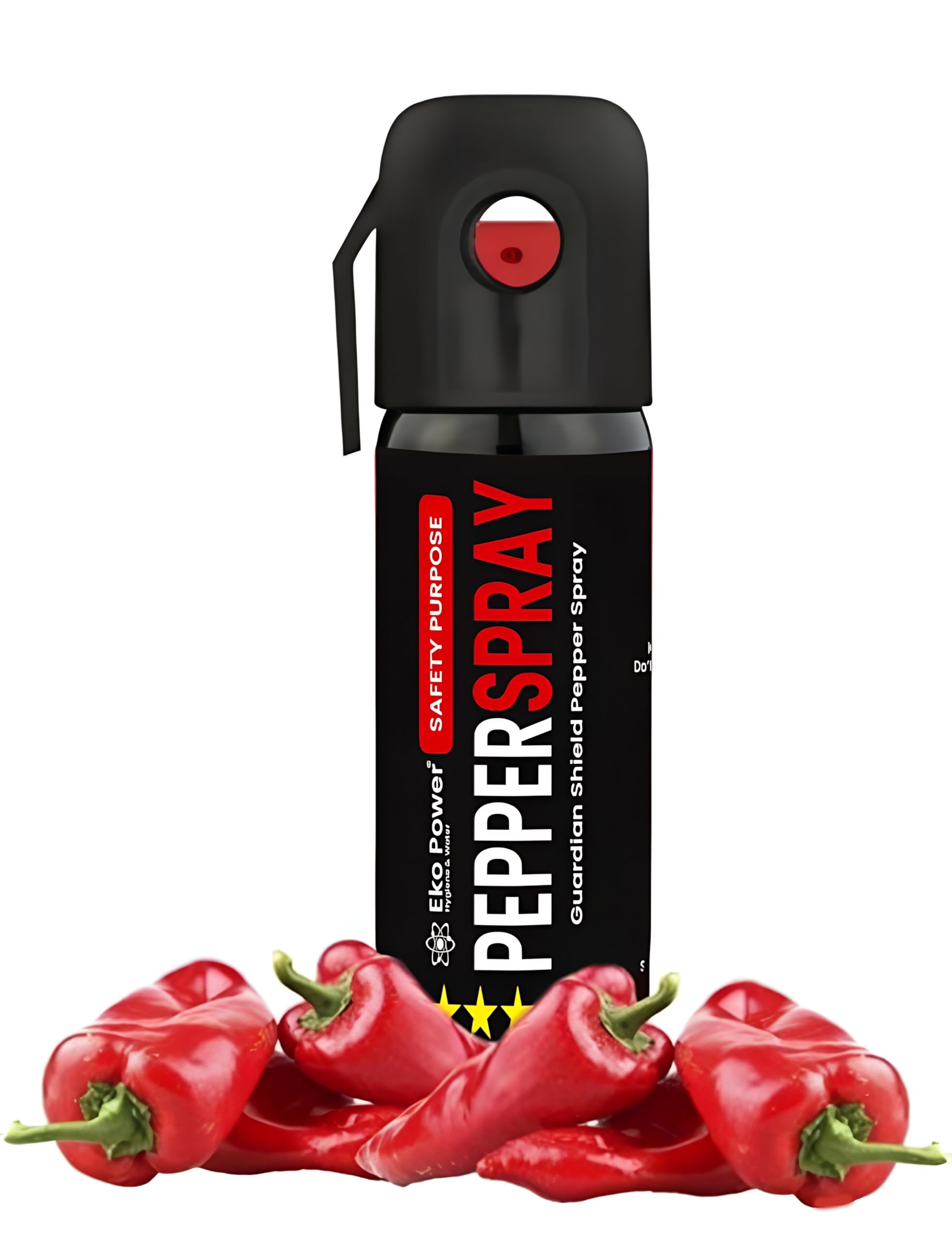 Pepper Spray for Women Safety & Self Defence | Maximum Strength Formula with 15 Ft Range | 55 Shots (35ml) | Thumb-Cut Dome Grip & Belt Clip | Instant Protection Gadget for Girls