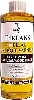 Shellac Liquid Blonde 8.4 fl oz (250 ml) Antique Varnish for Musical Instruments and furnitures