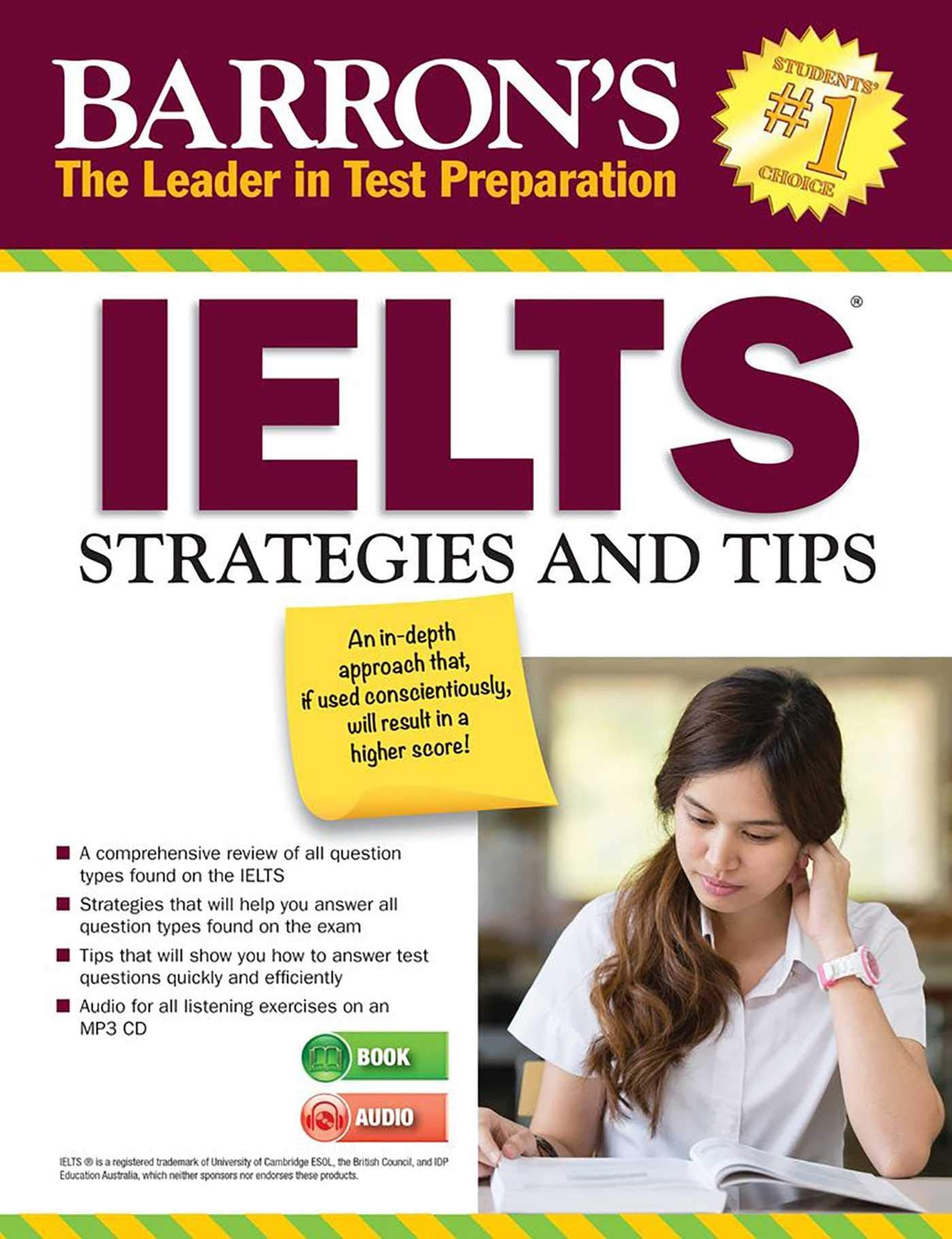 IELTS Strategies and Tips with MP3 CD (Barron's Test Prep)