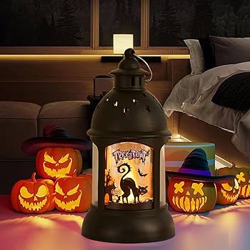 Amazon.co.jp: ハロウィンランプライト | LED装飾的な怖いシーン