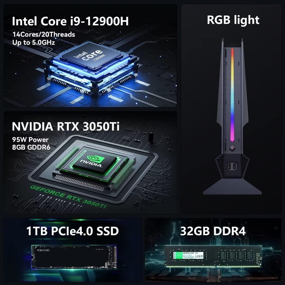 KK断捨離様】ミニ PCCore i9-12900H / RTX 3050Ti KK断捨離様】