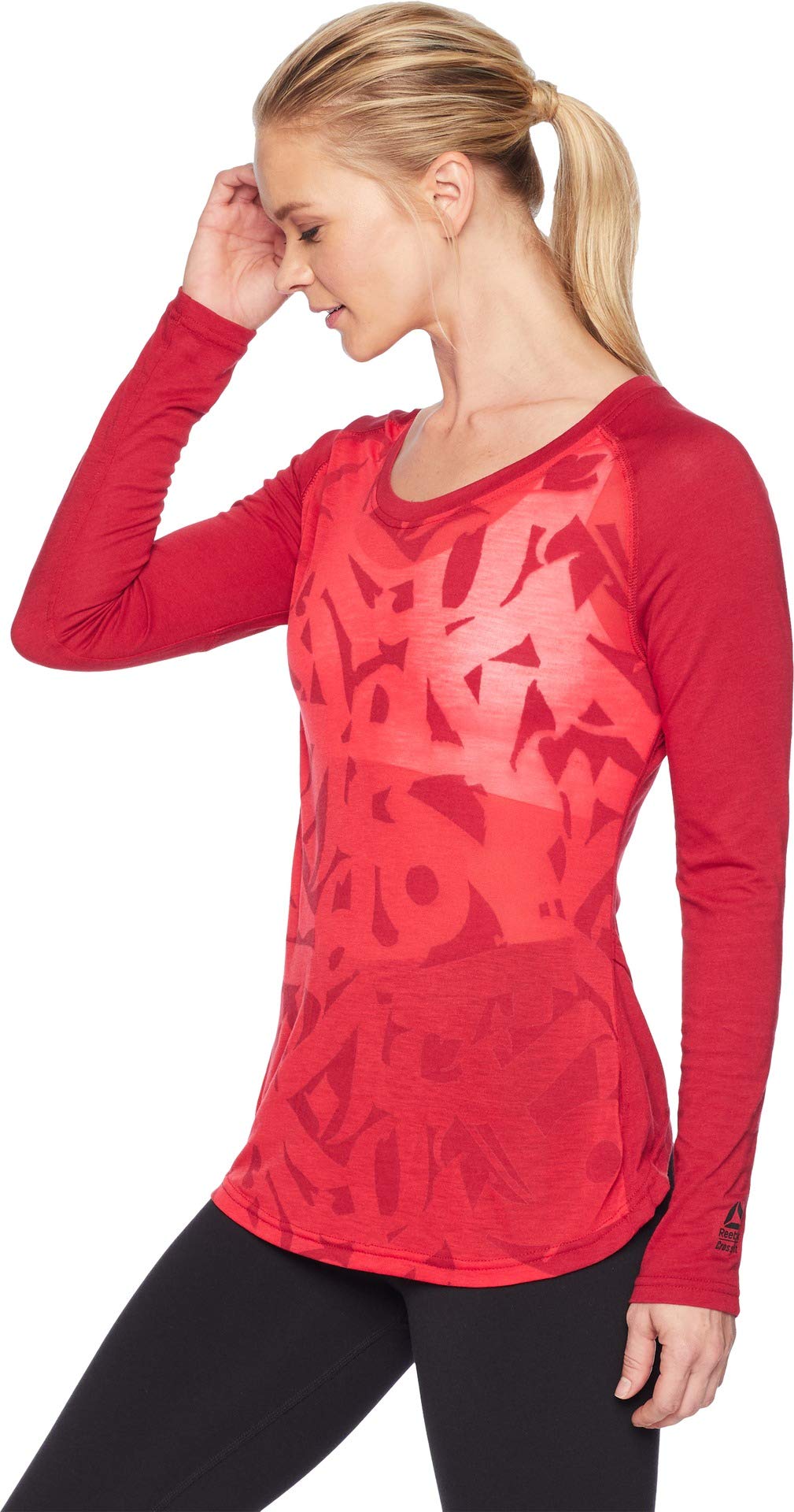 Reebok Damen Crossfit Burnout Long Sleeve Tee Langärmelig (1er Pack)