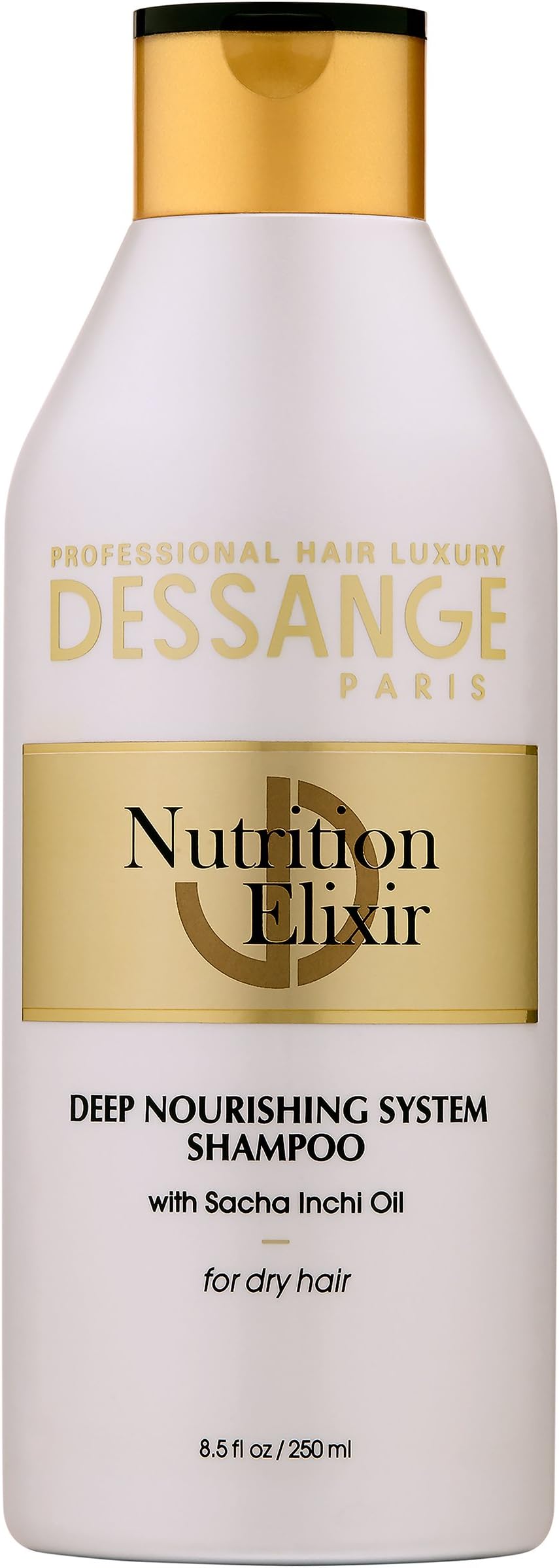 Dessange Nutrition Elixir Deep Nourishing System Shampoo, 8.5 Fluid Ounce