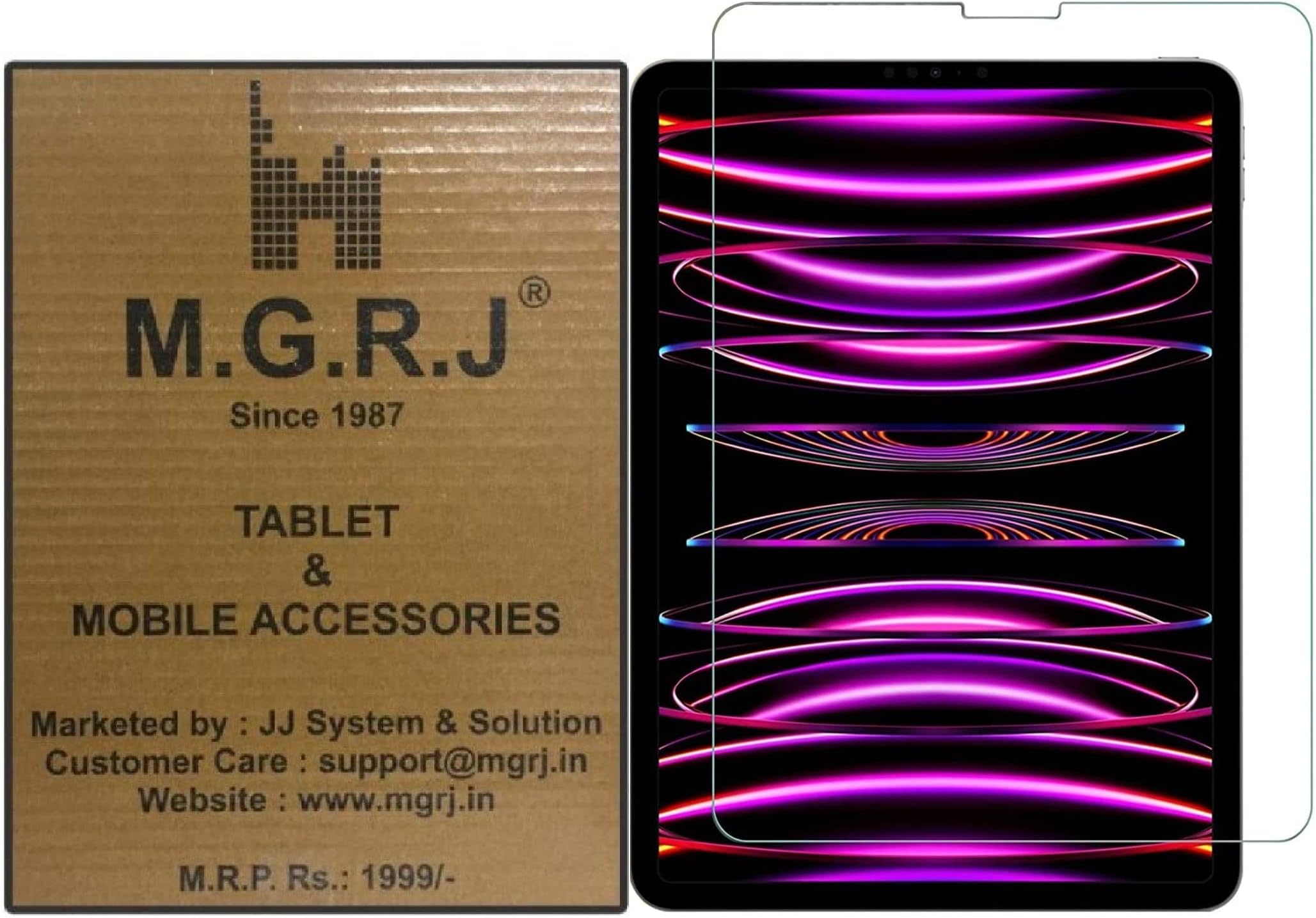 Tough Lee Tempered Glass Screen Guard Protector for Apple iPad Air 5