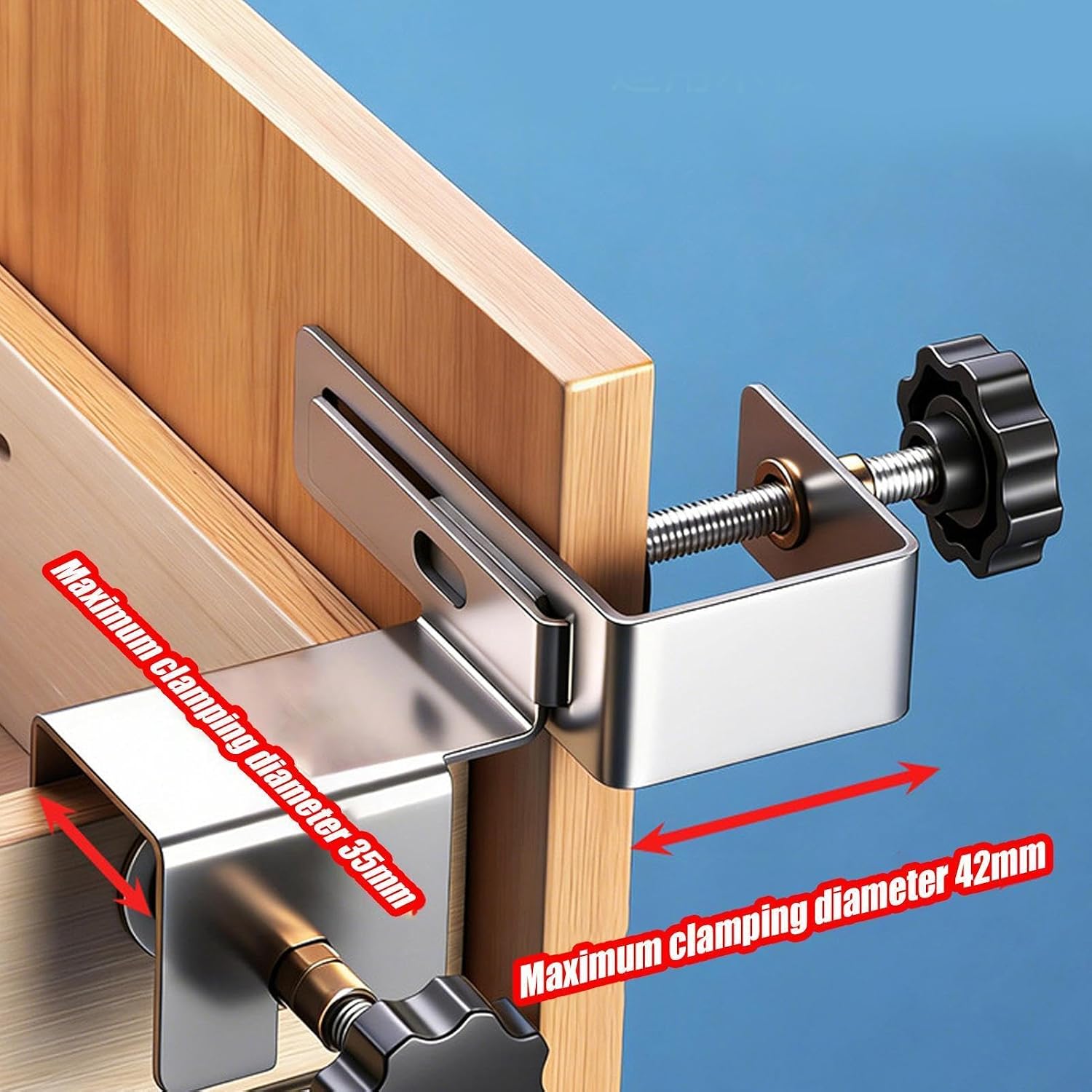 Drawer Installation Clip Alloy Steel Fixing Adjustable Quick Tool image 4