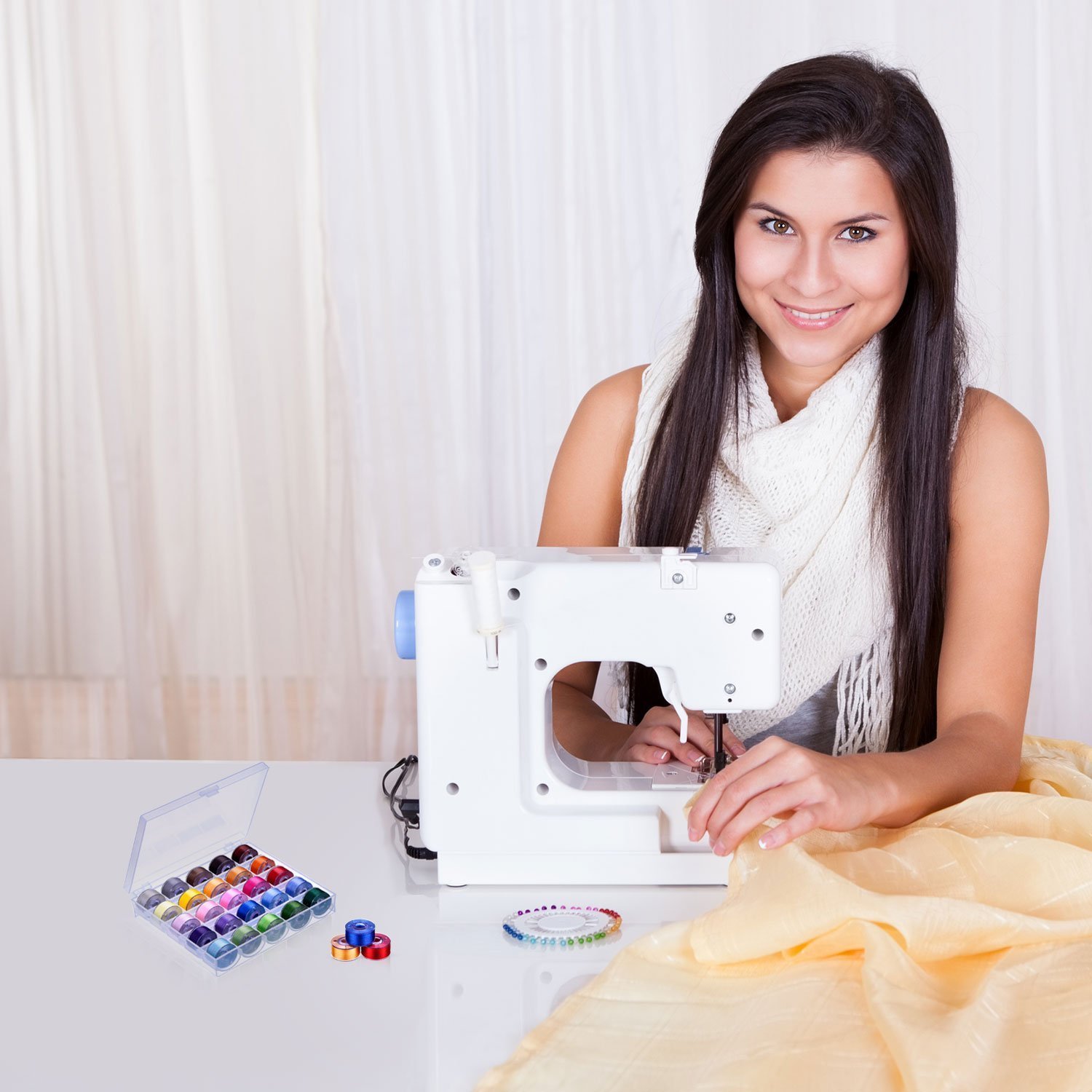 Machine à Coudre Bobines, JIANZHEN 36 Pièces Plastique