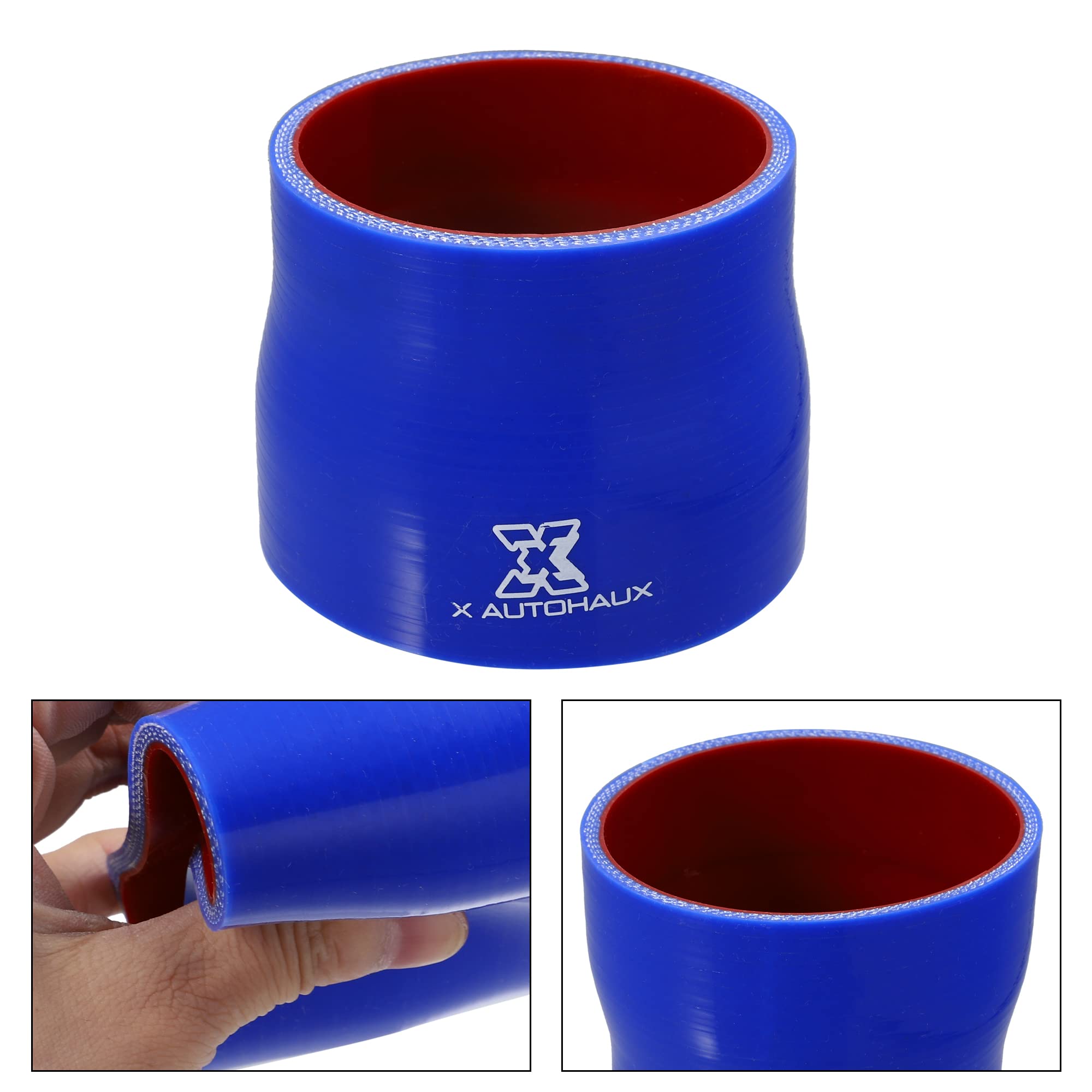 Tuyau Intercooler En Silicone 100cm Bleu - Diamètre Intérieur 80mm | Pour Refroidissement Moteur | Résistant Haute Température