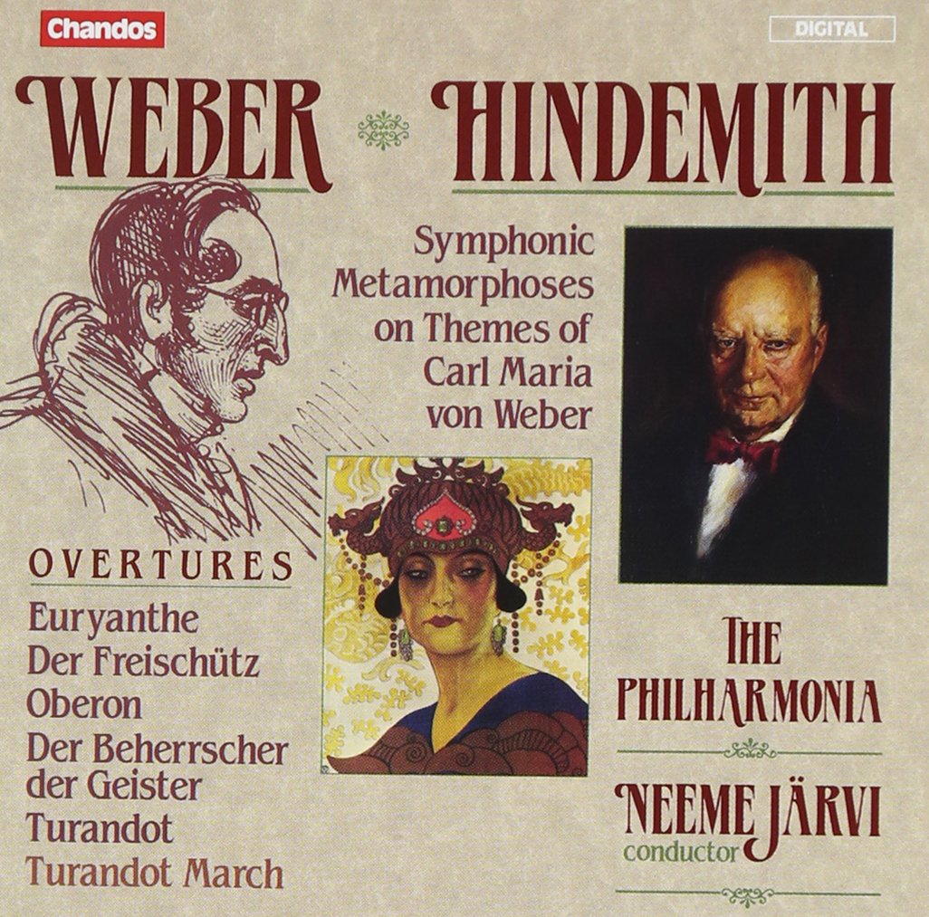 Philharmonia Orchestra, Neeme Jarvi - Weber: Five Overtures