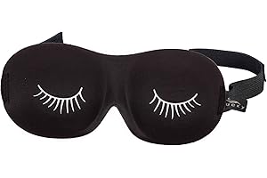 Ultralight, Comfortable Contoured Travel and Sleep Eye Mask