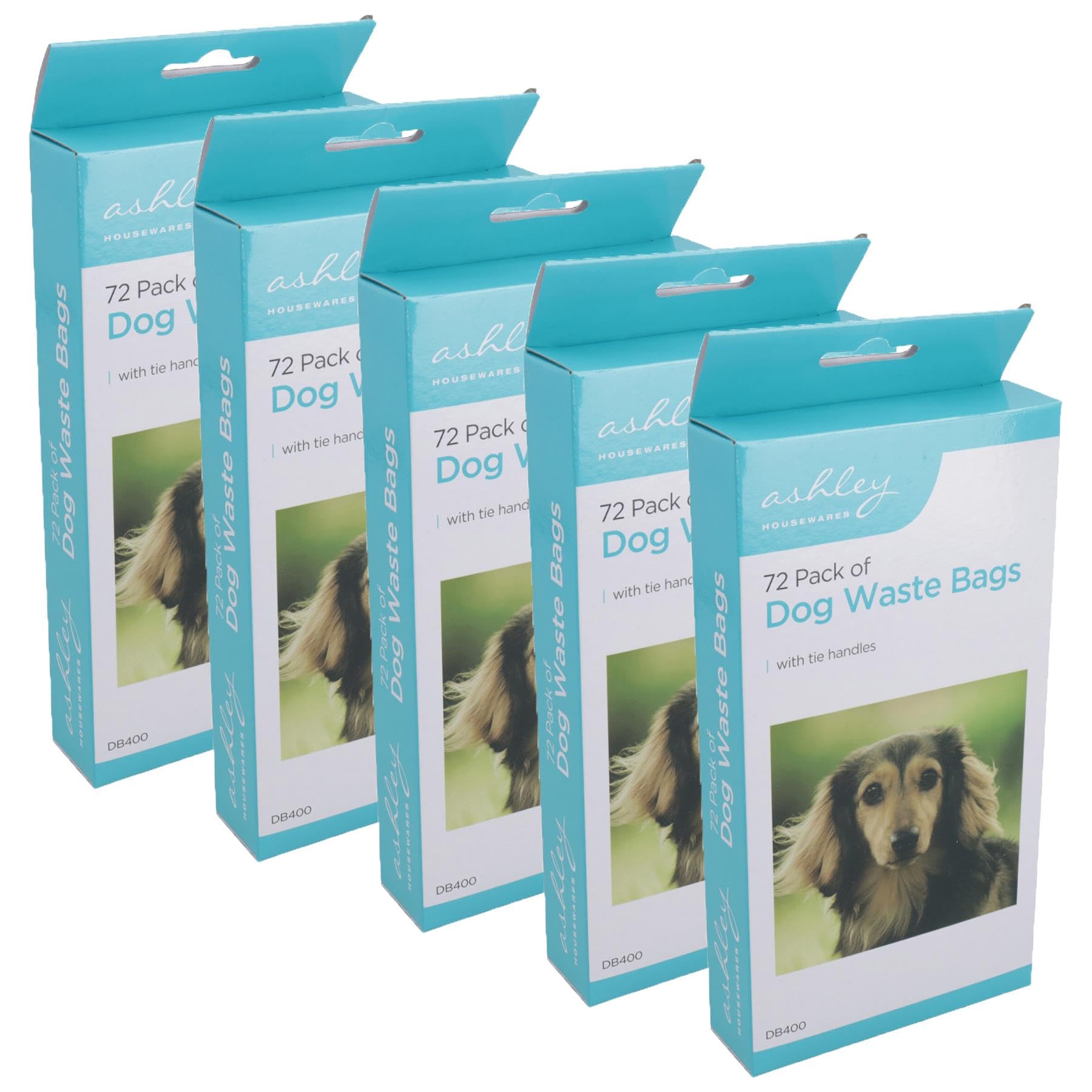 Dog Poop Waste Bags Disposal with Tie handles Heavy Duty Biodegradable 360pc