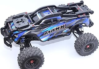 Nylon Roll Cage Body Chassis Protect Keel Frame Kit for Traxxas 1/10 V2 Maxx WideMaxx 89086