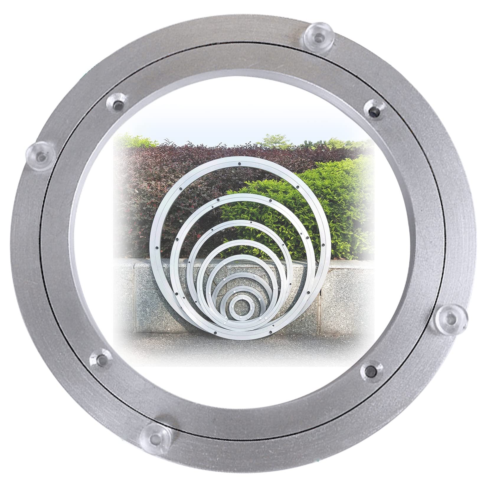 Roulement plateau tournant Lazy Susan aluminium pour simplifier vos repas de famille