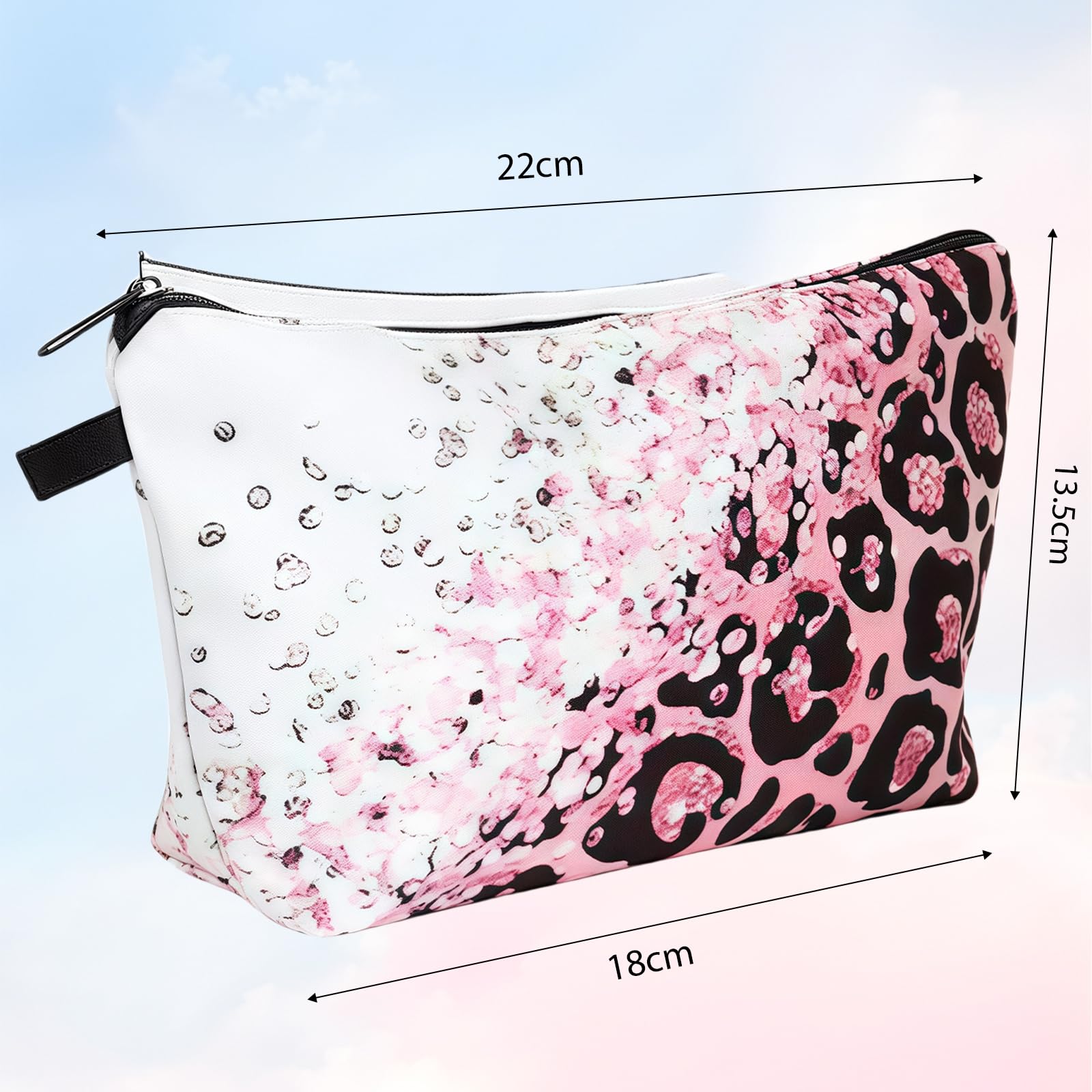 Small Travel Makeup Bag for Purse Cute Cosmetic Bag for Women Make Up Pouch, Makeup Brush Organizer Bags - Image 2