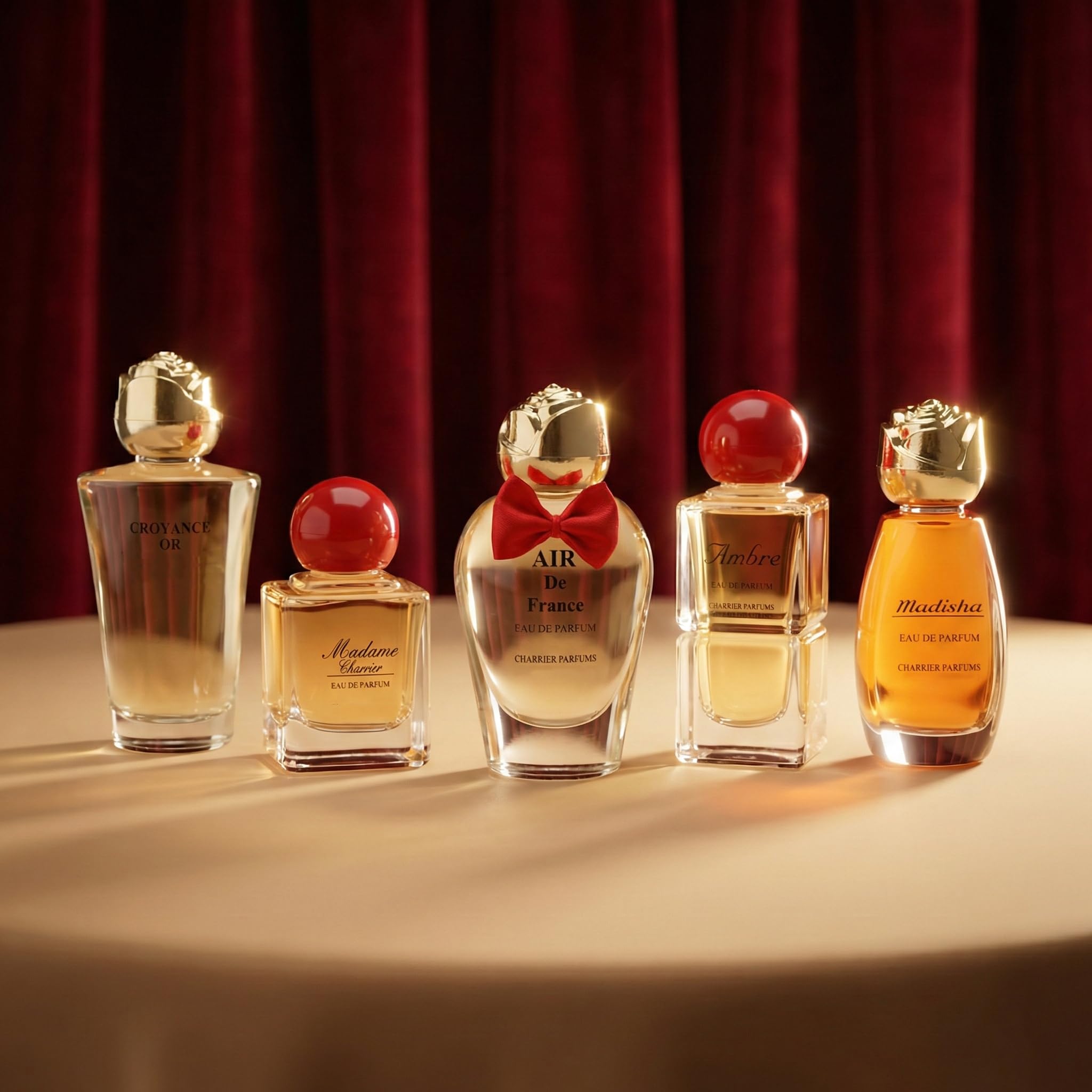 Charrier Parfums "Collezione Lusso" Cofanetto di 5 Eau de Parfum in miniatura 49,7 ml