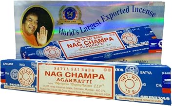 Incenso Nag Champa Satya Sai Baba Cx.12un.15 g
