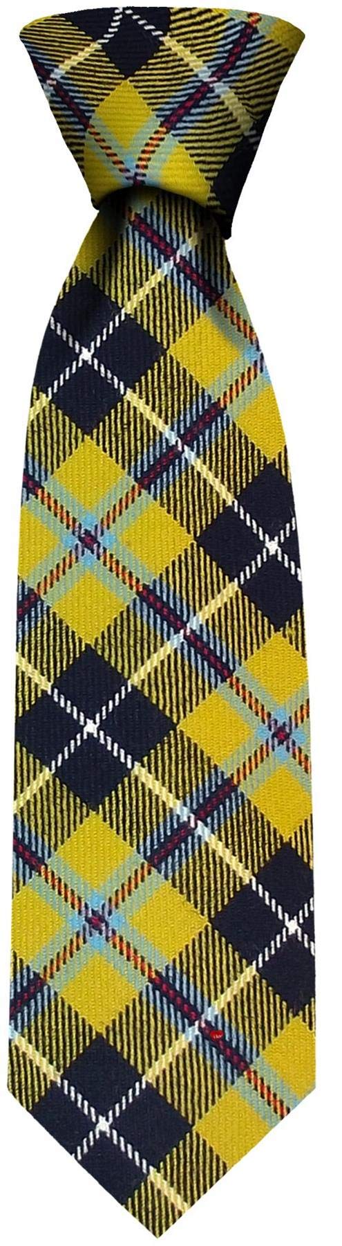 I LUV LTD Gents Neck Tie Cornish National Modern Tartan Lightweight Scottish Clan Tie