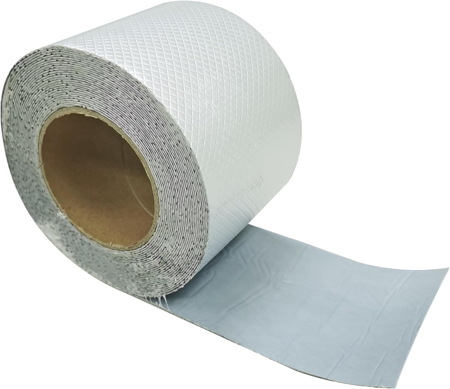 FixtureDisplays® 4 Inch X 32.81 Ft Butyl Roof Repair Tape, Waterproof Aluminum Foil Sealing Tape for Roof, RV, EPDM, Windows & Metal Surfaces 15301-NEW-1D