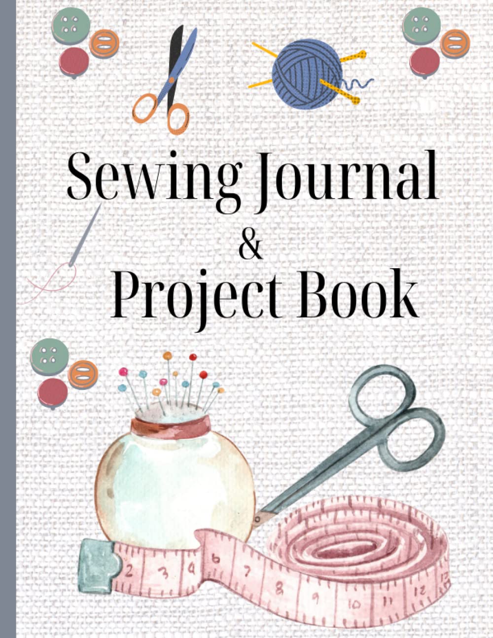 Sewing Planner: Sewing Journal And Organizer For Projects | A Guided - View #11