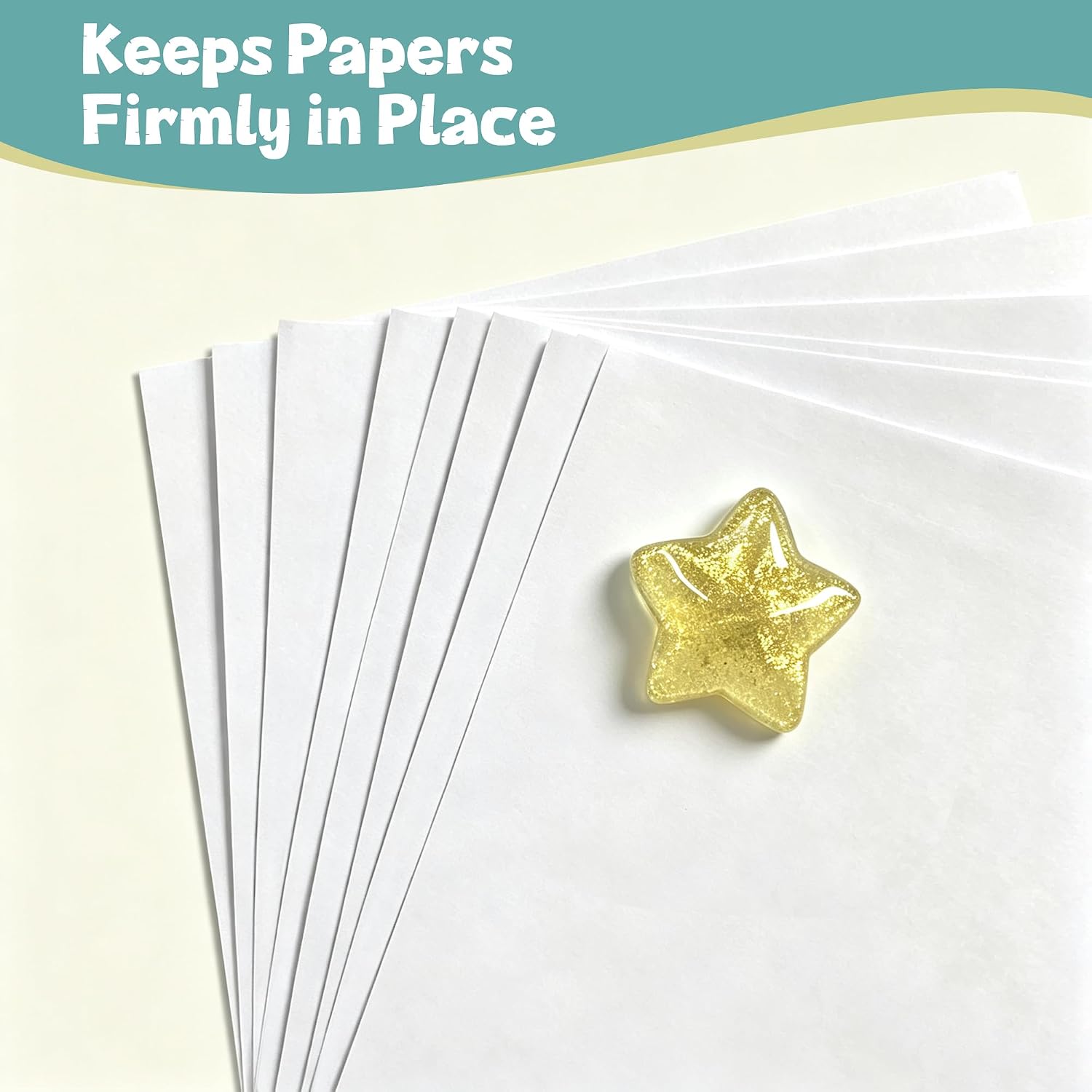 21 Pcs Fridge Magnets Decorative Cute Star Colorful Refrigerator Magnetic image 4