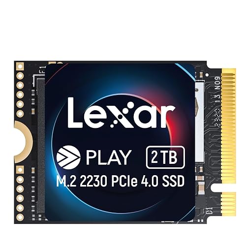 Lexar 2230 PCIe 4.0 Internal SSD 2TB, M.2 2230 PCIe Gen4x4 SSD, Up to 5200MB/s Read, 4700MB/s Write, Internal Solid State Drive Compatible with Steam Deck, ASUS ROG Ally