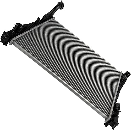 Miniatura 8 de PHILTOP Radiador CU13200 compatible con Grand Cherokee 2011-2021, Durango 2011-2021, radiadores de motor de repuesto automotriz