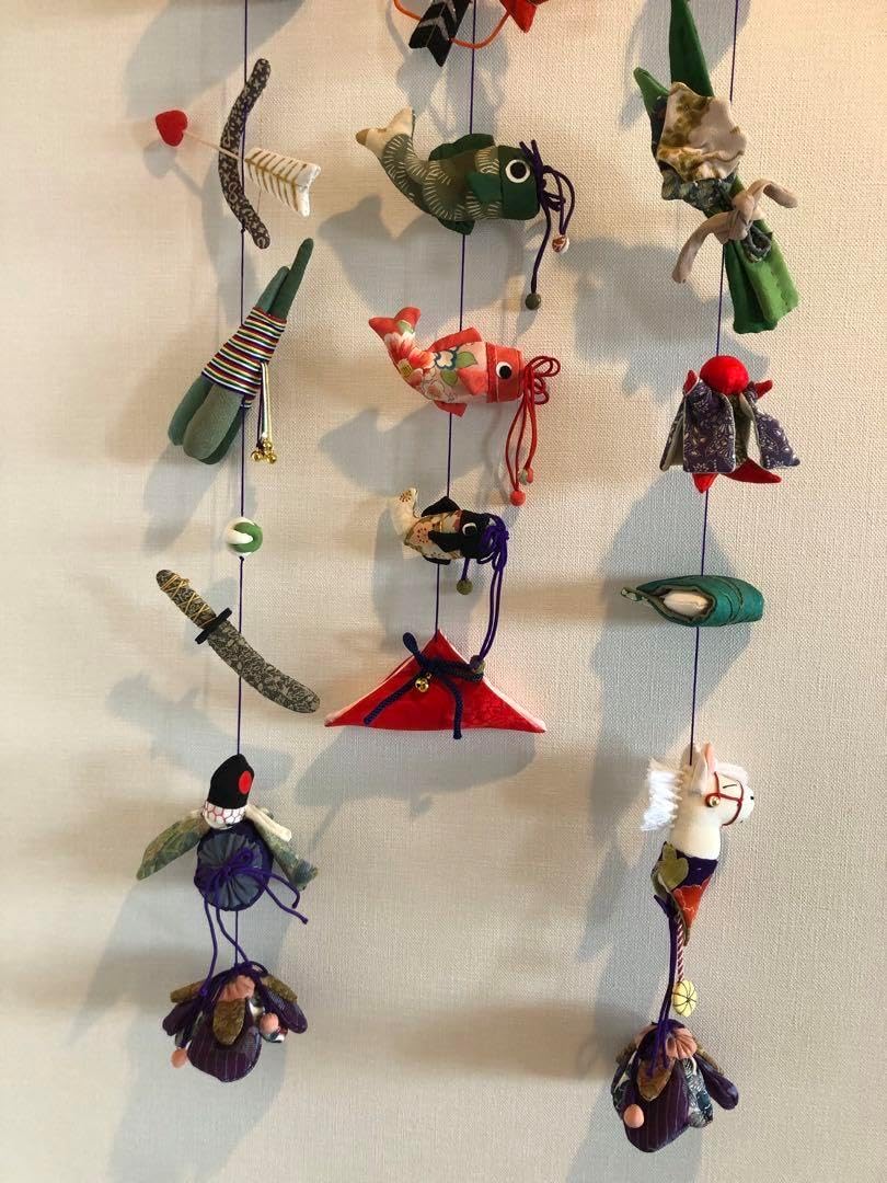 端午の節句の壁掛け②　吊るし飾り　吊るし雛 2025年最新】吊るし飾り 端午の節句の人気アイテム - メルカリ