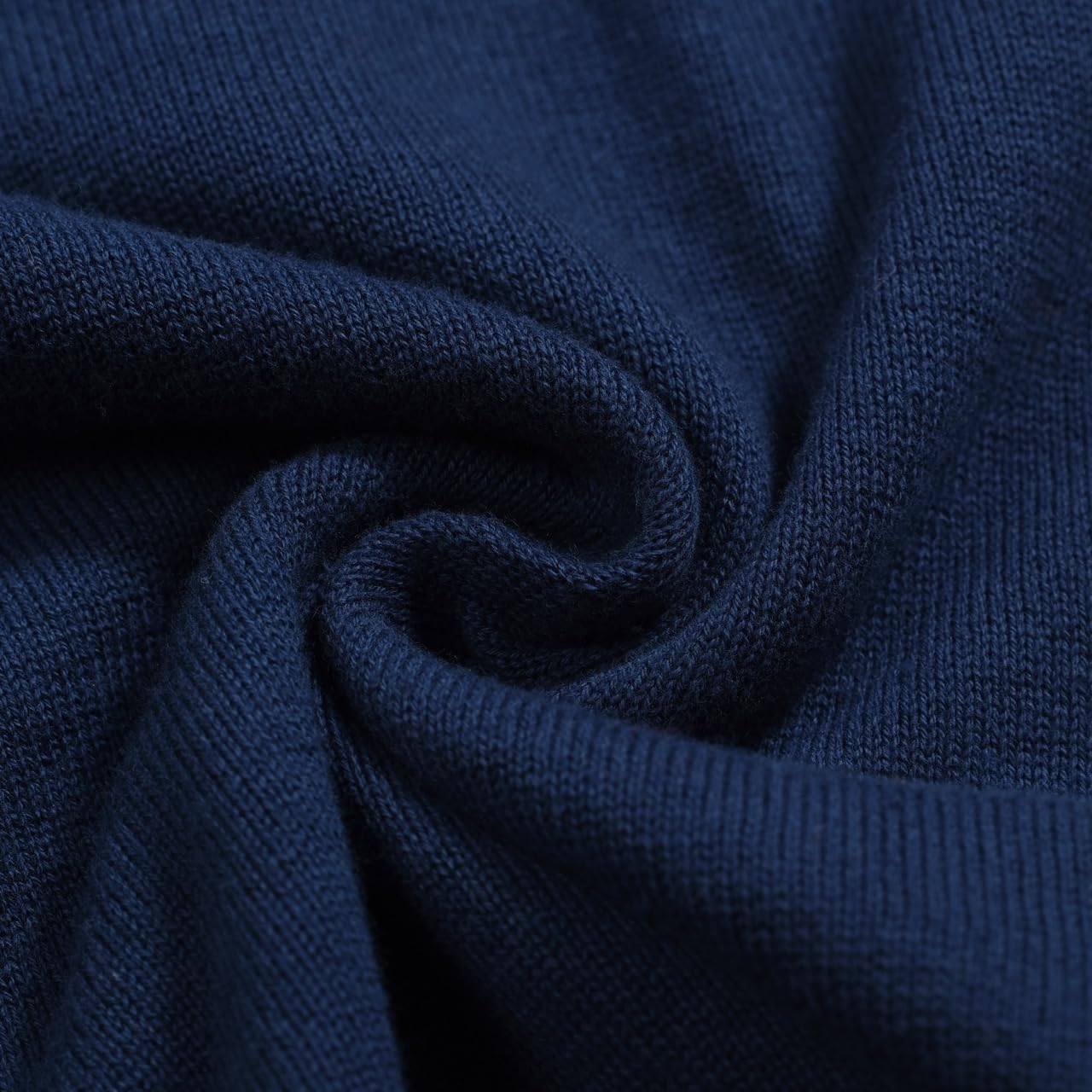 OXKNIT Cardigan en coton pour homme, bleu, rétro, classique, boutonné, avec motif à rayures
