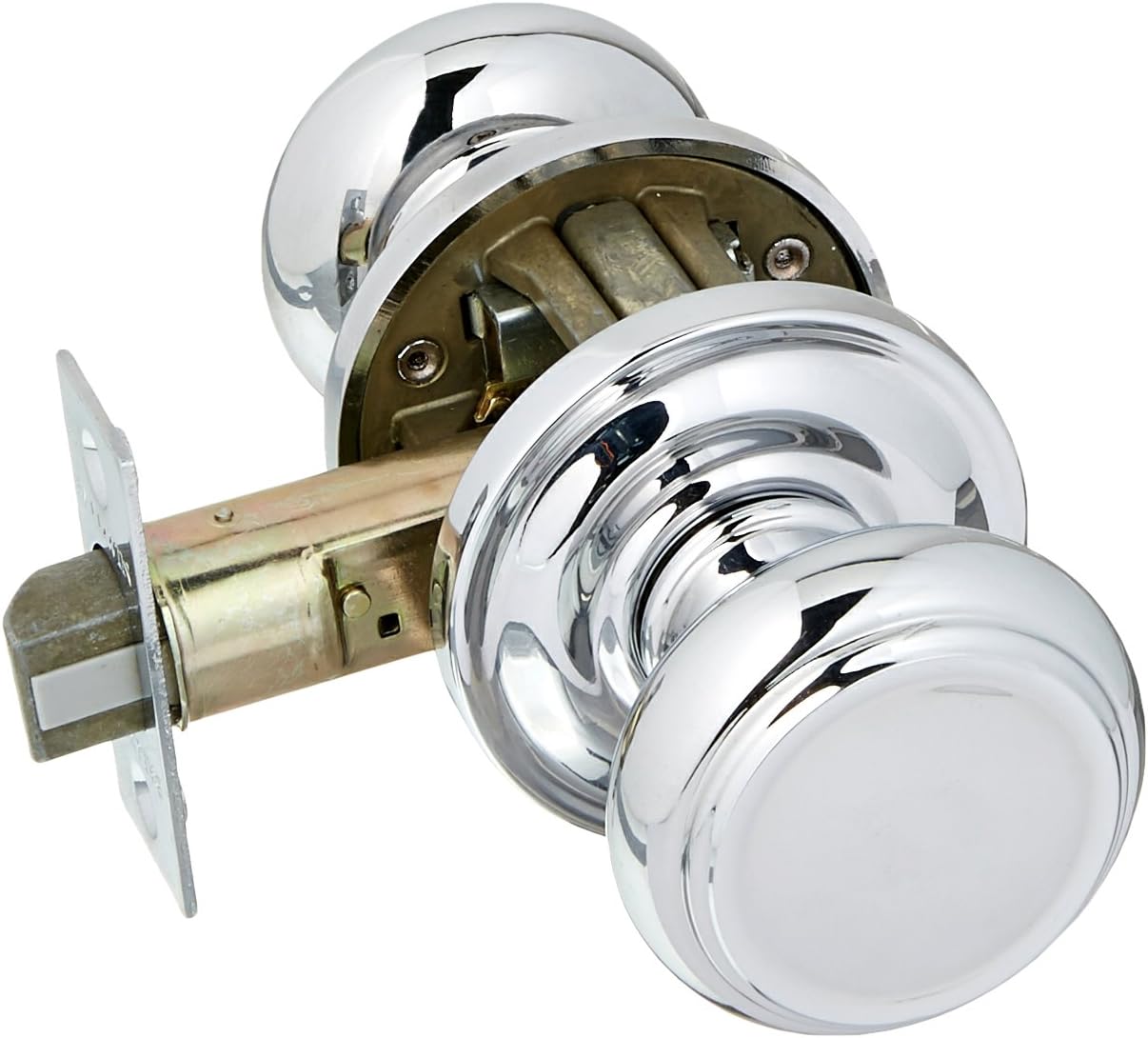 Baldwin PSTRATRR003 Reserve Passage Traditional with Traditional Round Rose in Lifetime Brass Finish