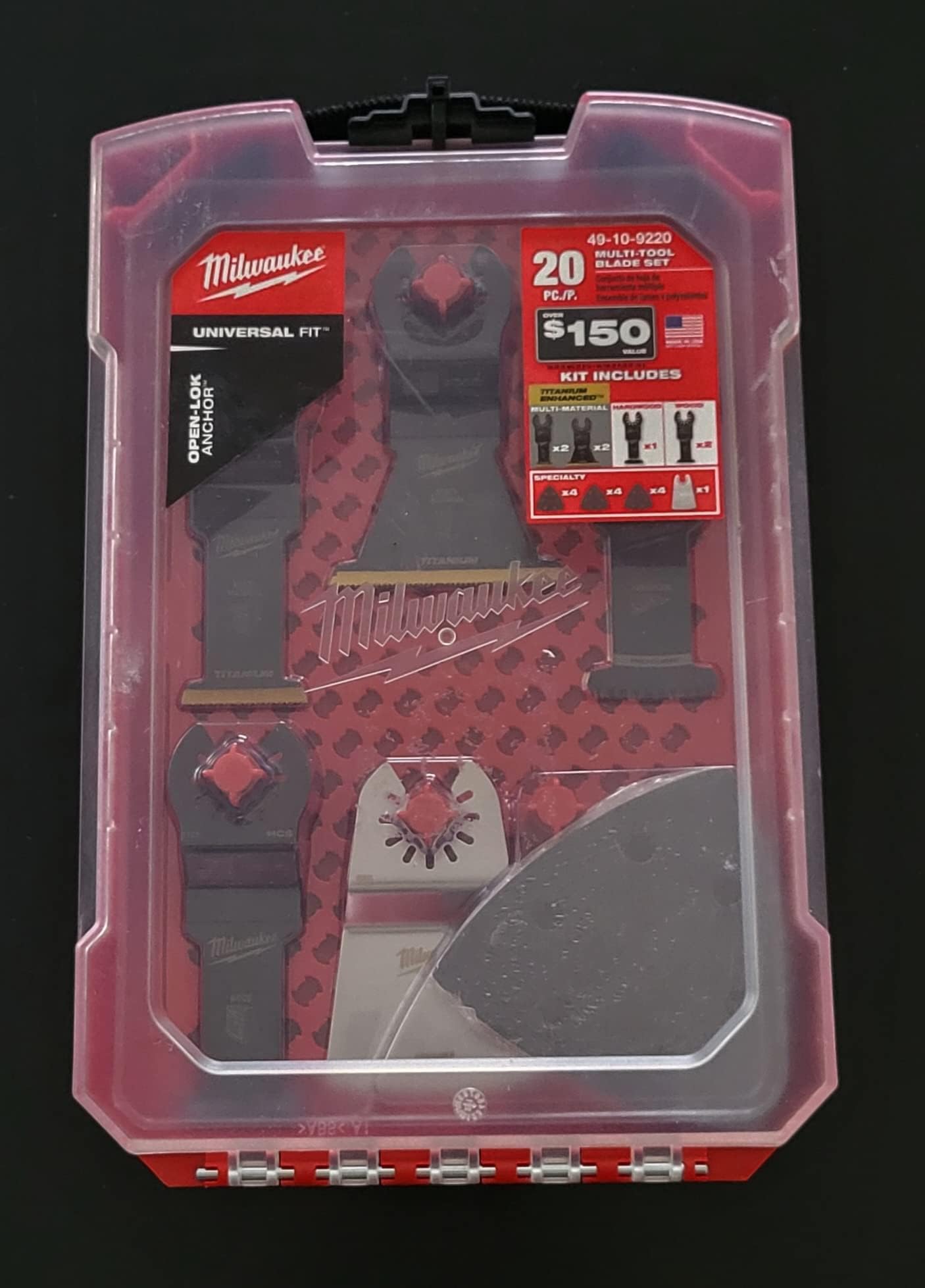 Oscillating MultiTool Blade Kit (20Piece)