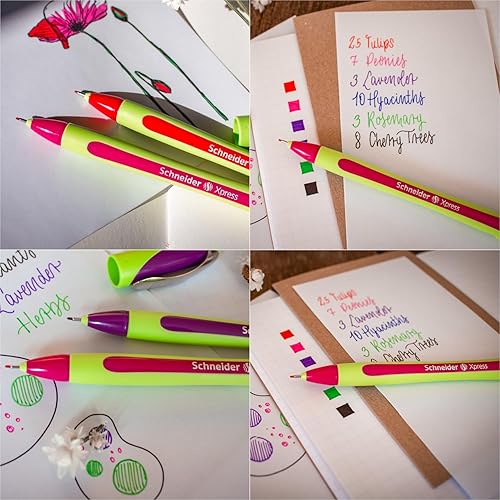 Vista 15 de Marcador Schneider con punta biselada, Púrpura Violet