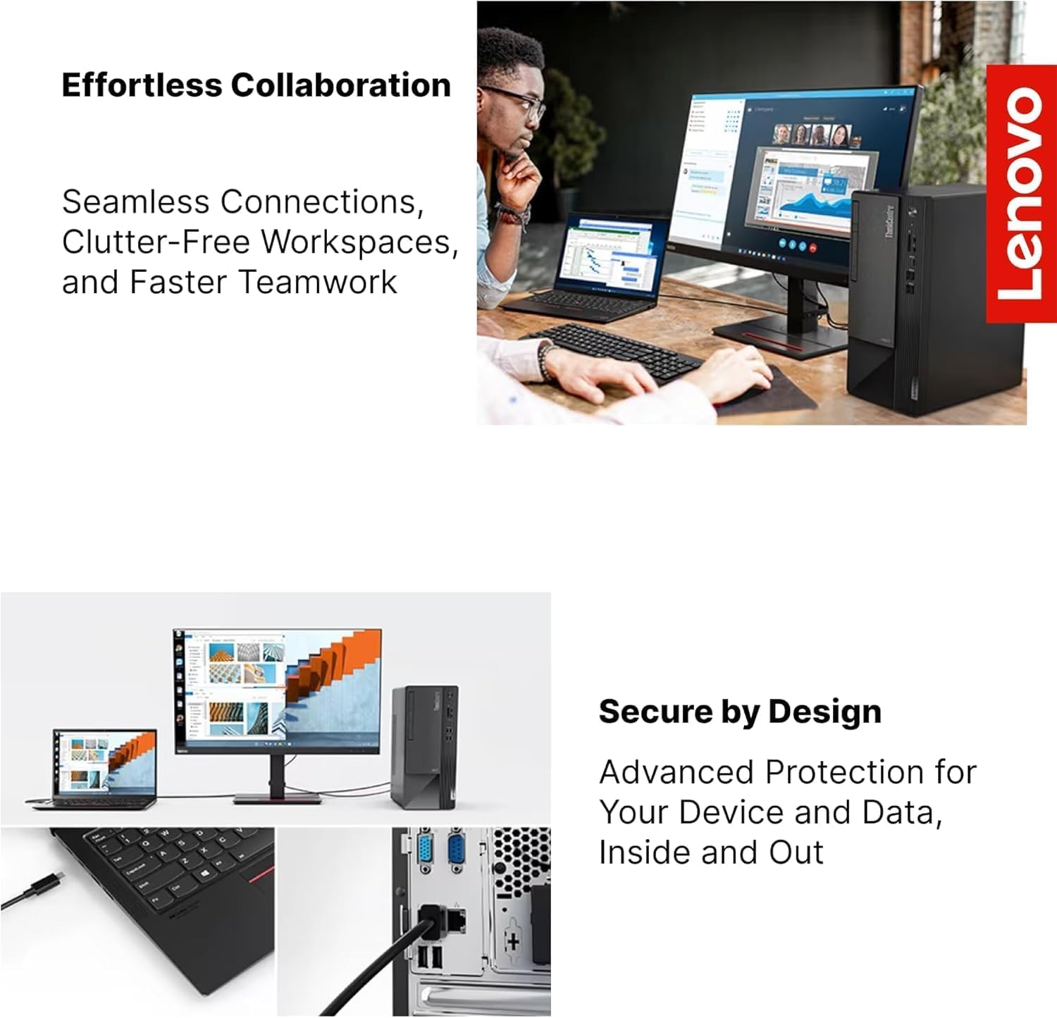 Amazon.com: Lenovo ThinkCentre Neo 50T Business Desktop | Intel