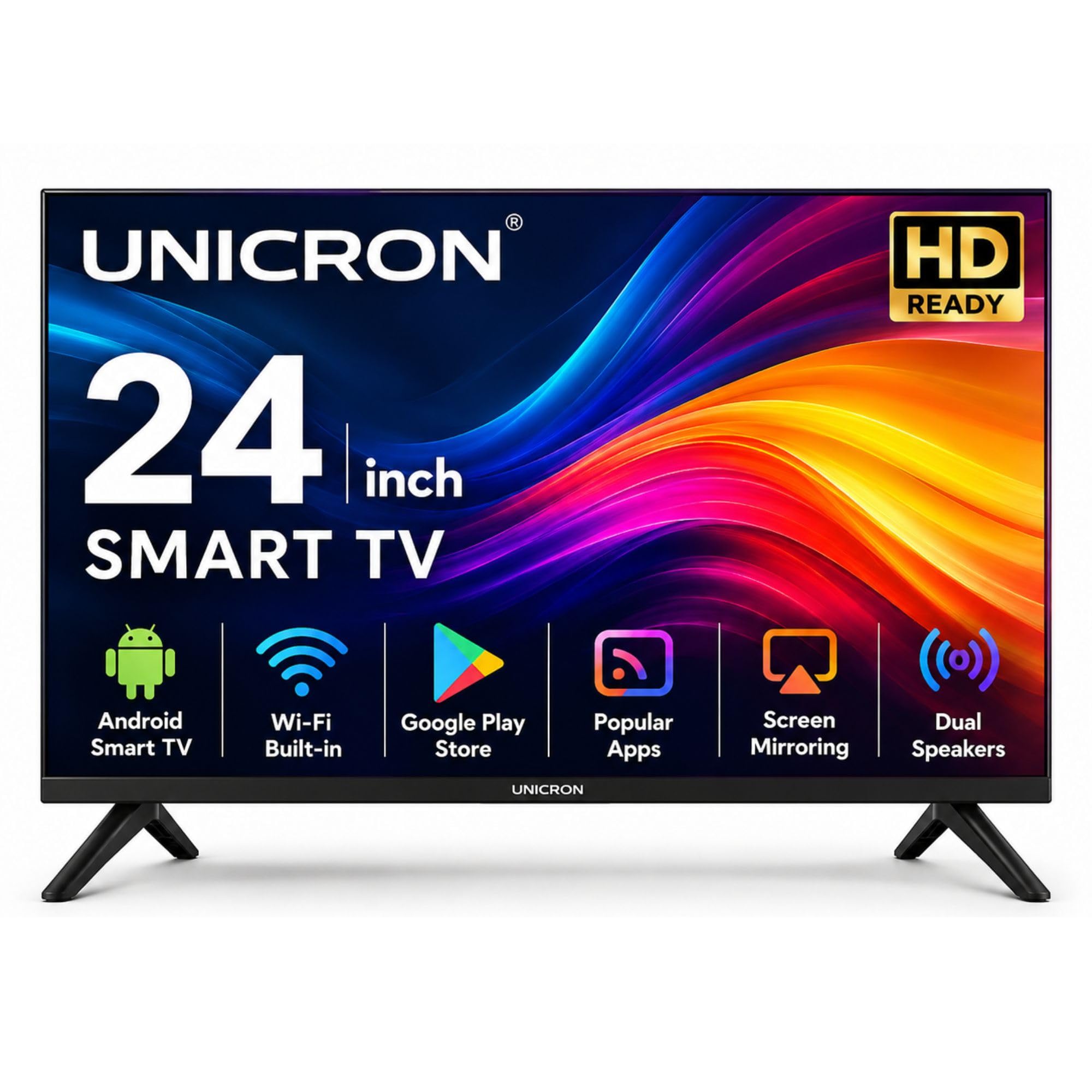 24”INCH HD Ready Android Smart LED TV | WiFi Enabled | Built-in