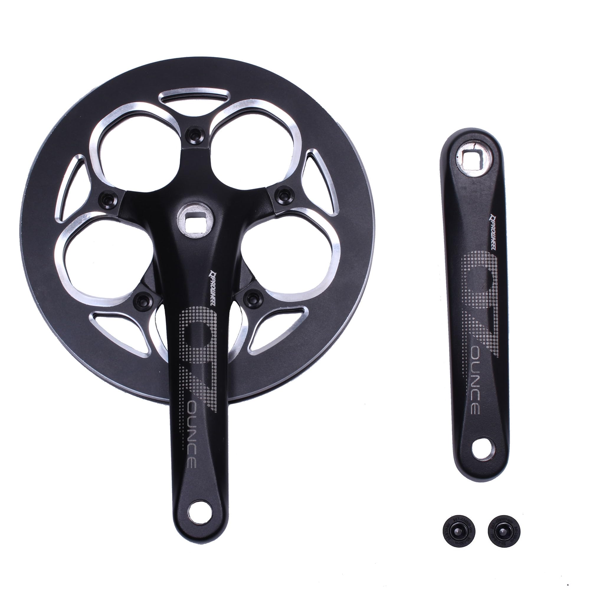 Amazon.com : PROWHEEL 170MM Bike Crankset,48T 110MM BCD Laser