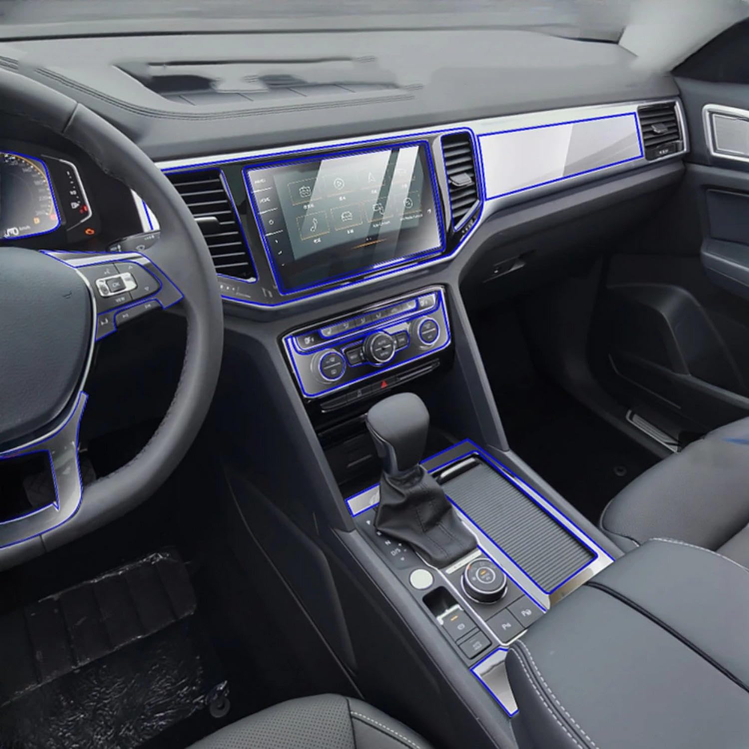 Film TPU de voiture pour protéger la console d'un Atlas 2019