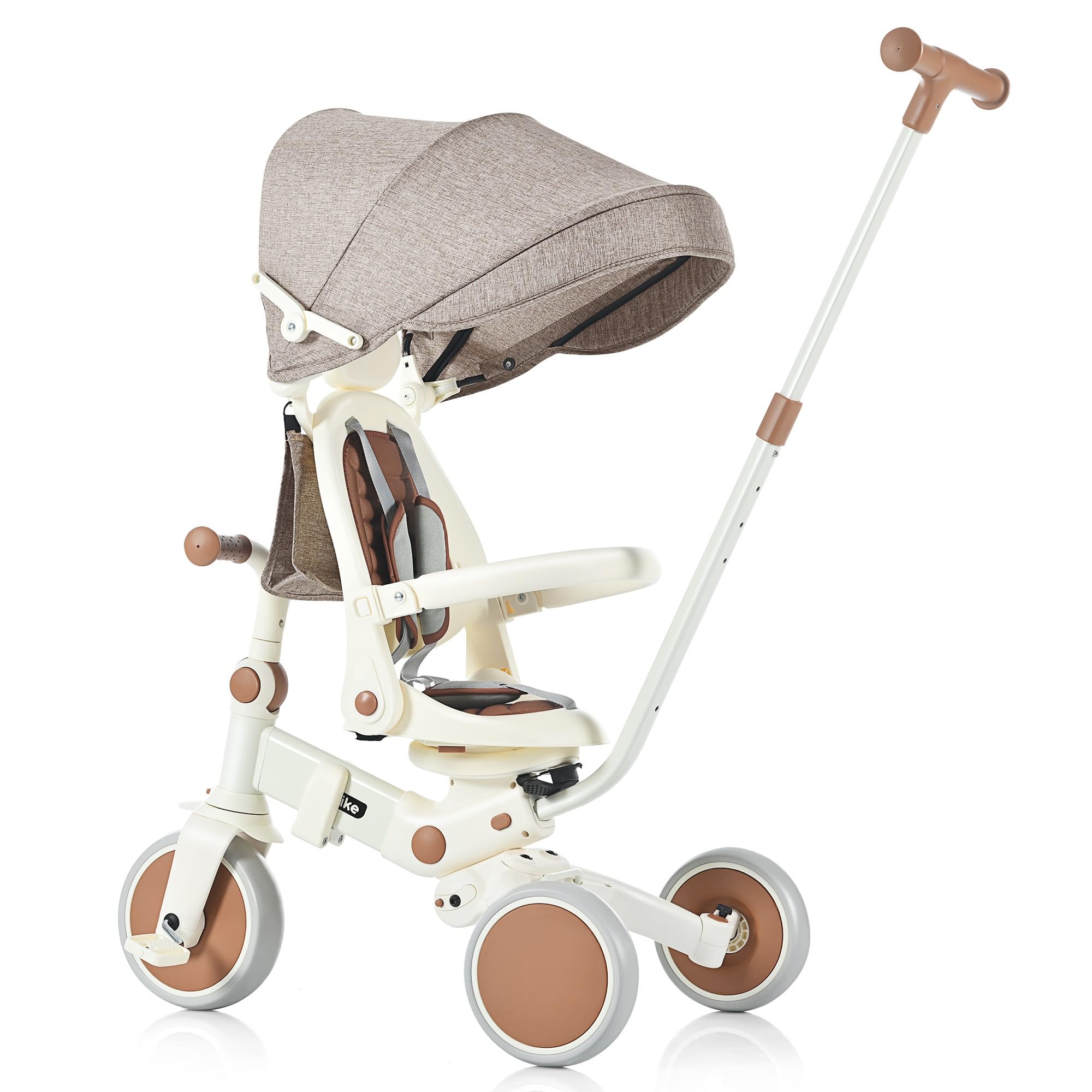 Amazon.co.jp: 三輪車 折りたたみ 手押し かじとり おしゃれ 7in1 BTM