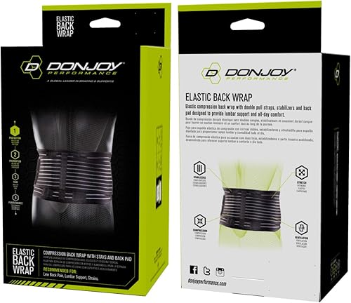 Miniatura 5 de Donjoy rendimiento parte trasera elástica Wrap