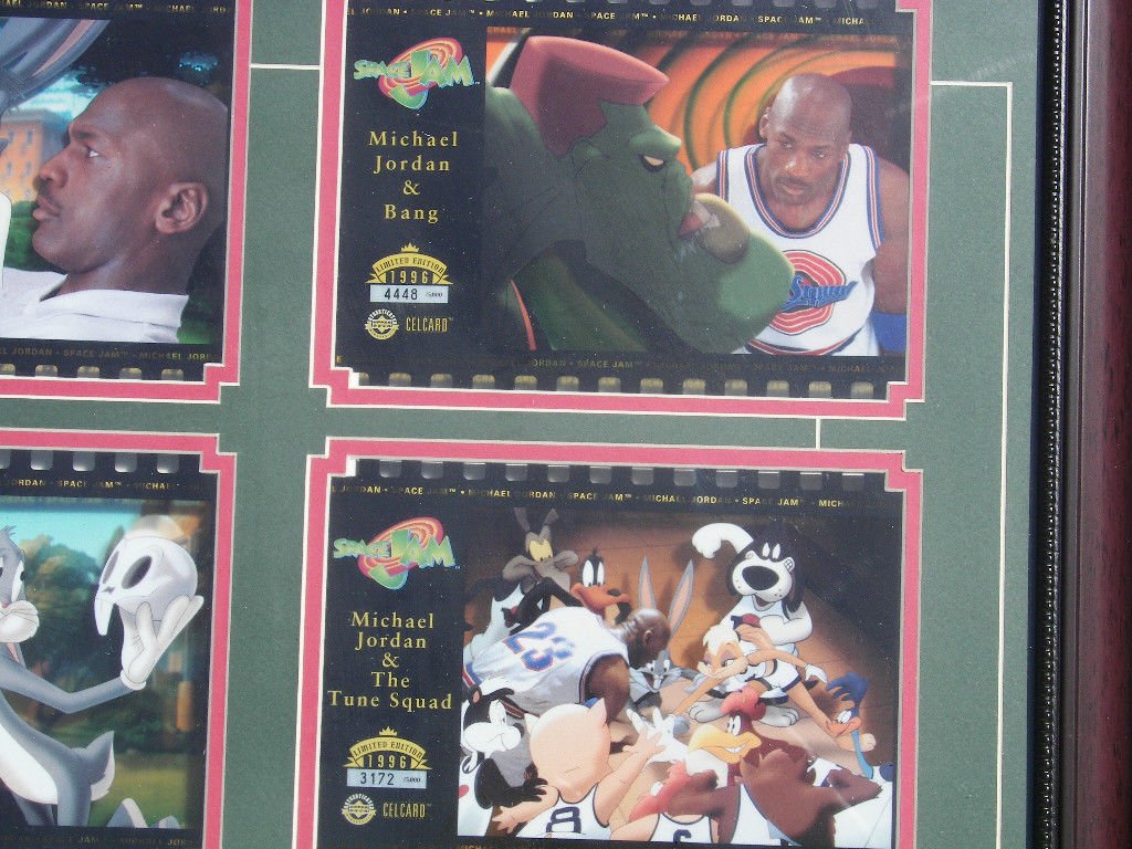 Amazon.com: 1996 Upper Deck Space Jam CelCard Cel Card Michael