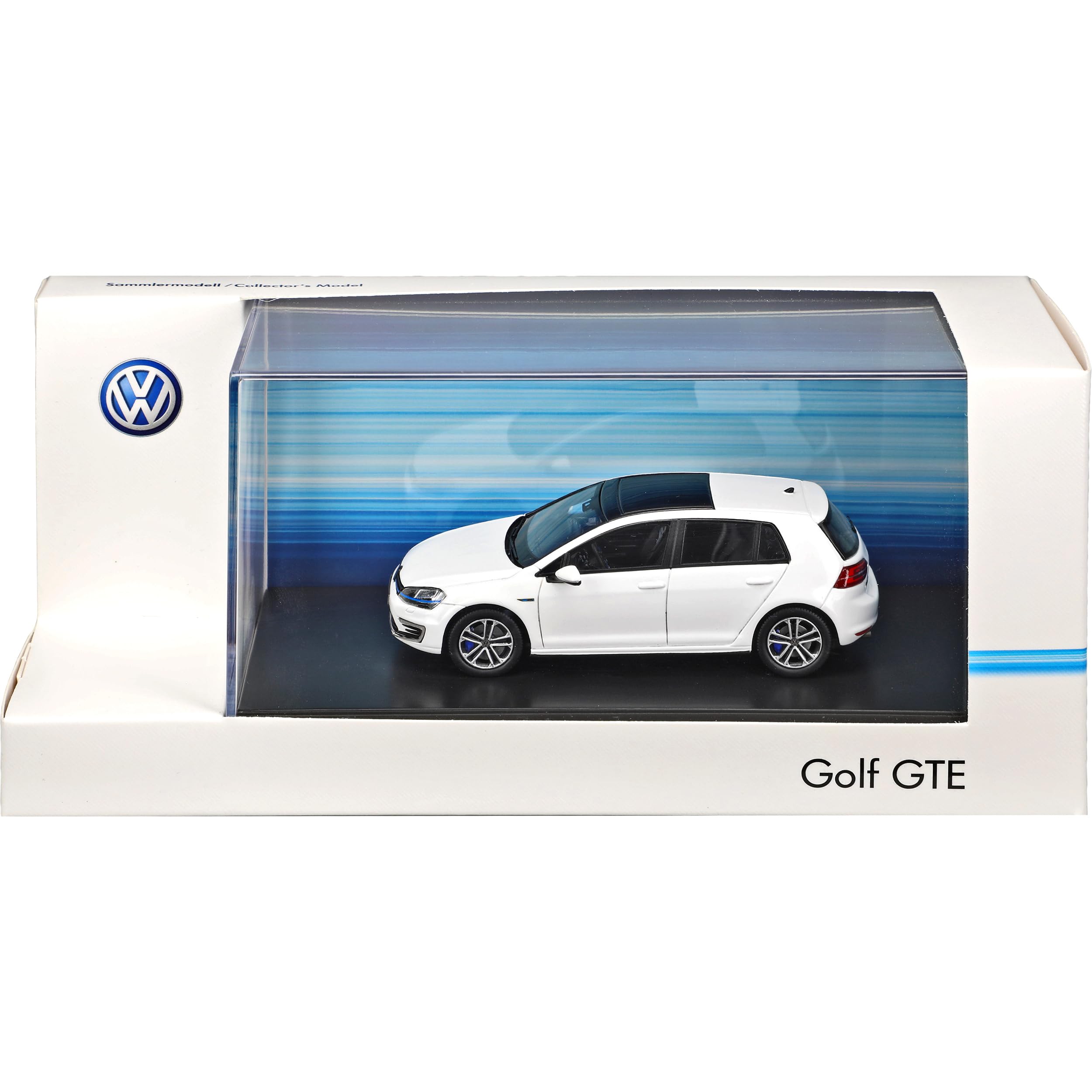Spark Volkwagen Golf VII GTE 5 Türer Weiss Ab 2014 1/43 Modell Auto