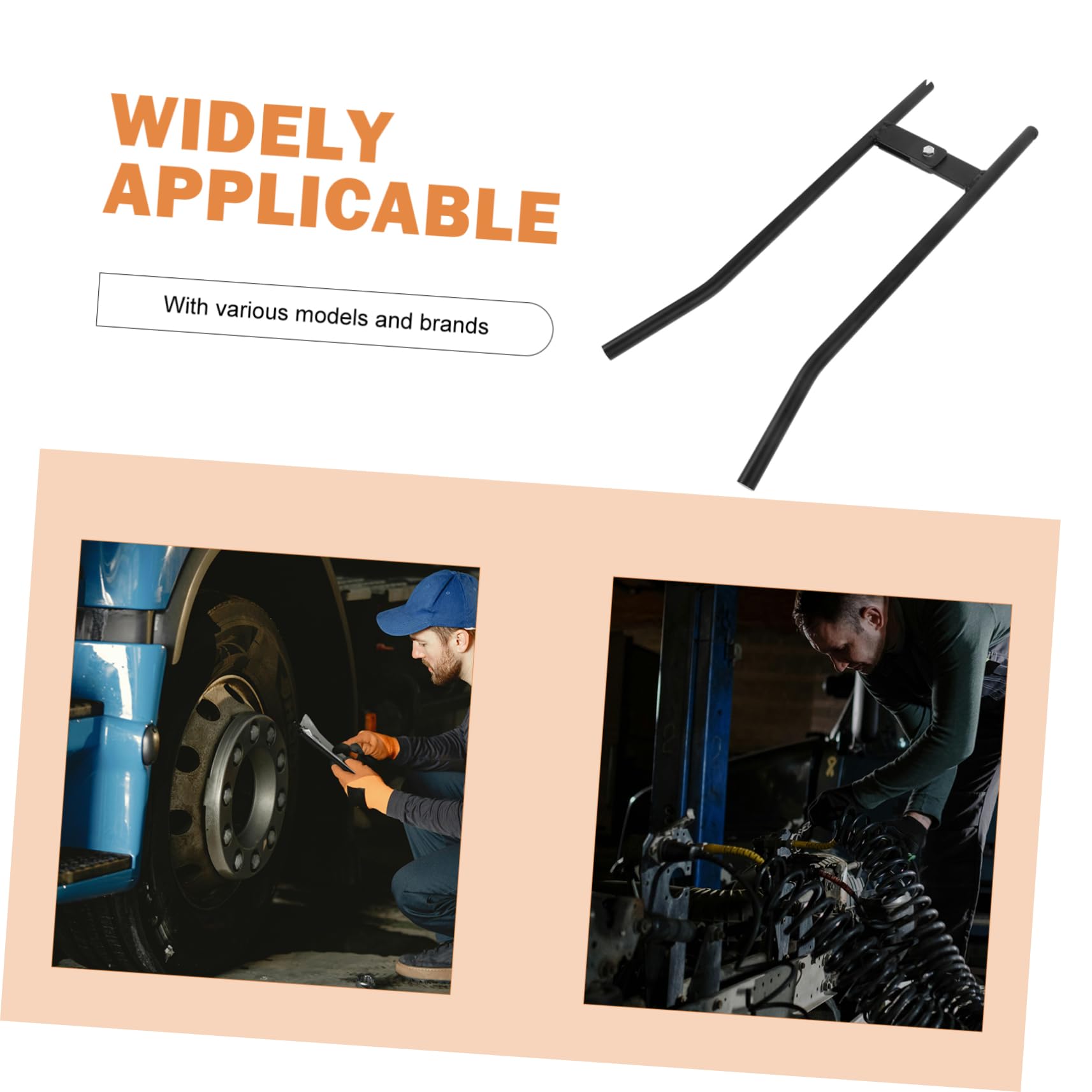 TOPBATHY Utensile per Freno Pesante Strumento per Perno Ancoraggio Installatore per Autocarri Compatto e Portatile per Meccanico