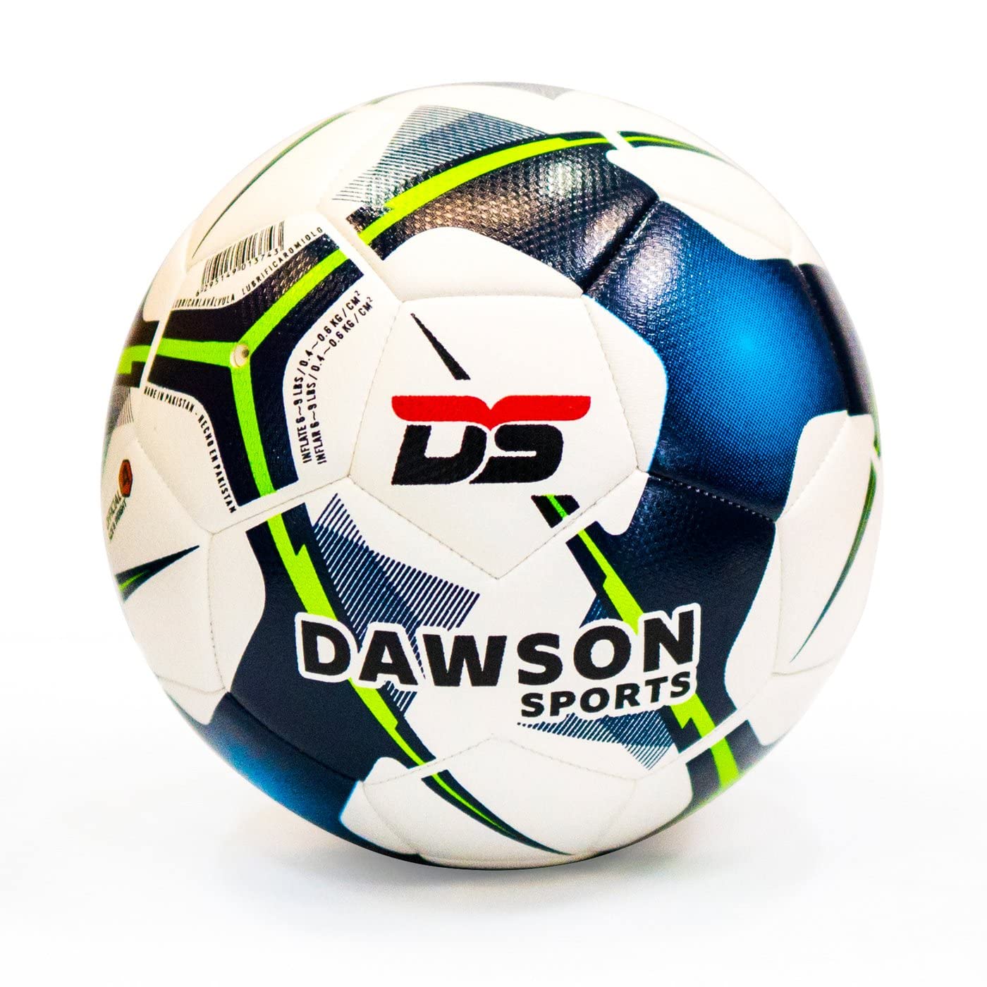DAWSON SPORTS Striker Excellent Quality Football, Training and Match Football, Indoor and Outdoor Use, Professional and Beginner