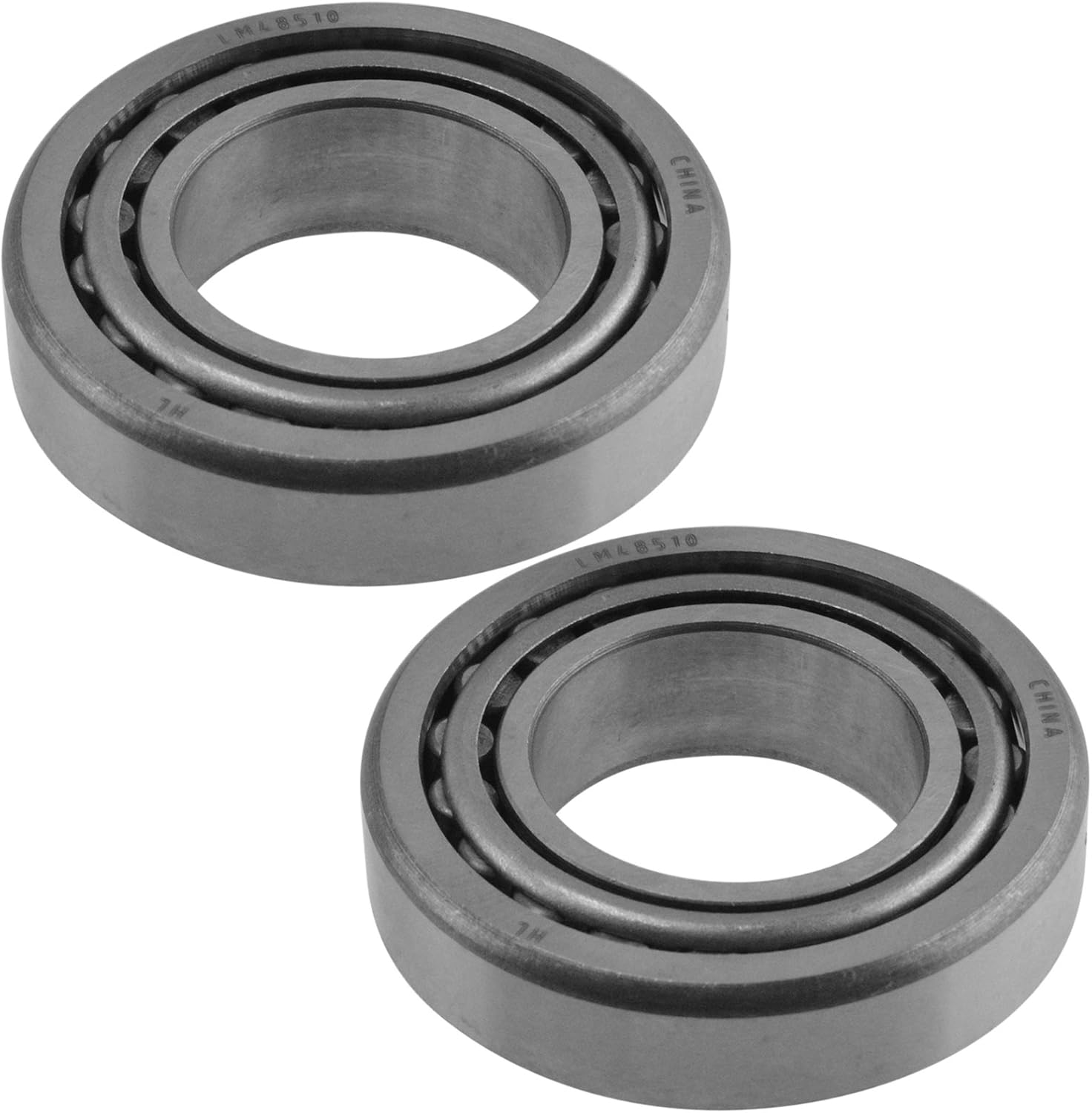 TRQ Wheel Bearing & Race Set Pair Front LH & RH Sides for Chevy GMC Ford Jeep Toyota
