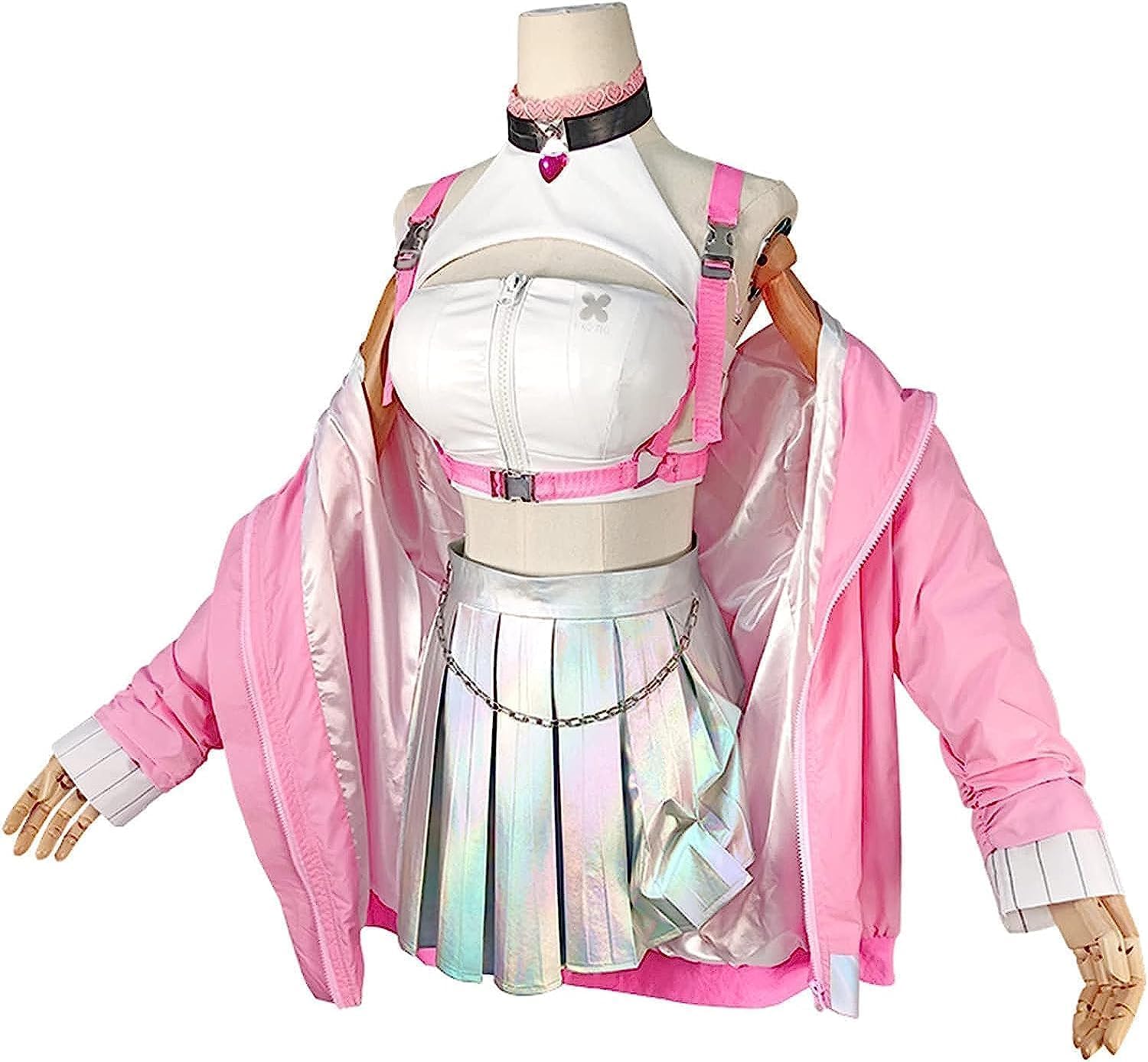 Amazon.co.jp: 勝利の女神 NIKKE ニケ ウィッグ付 コスプレ衣装+頭飾り