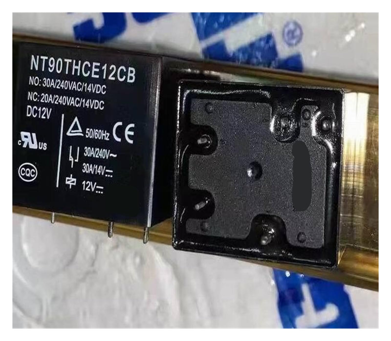 Yzwrwrmktb One Color 1Pc Nt90thce12cb (T91-1C-12V-30A) Relay 5Pins