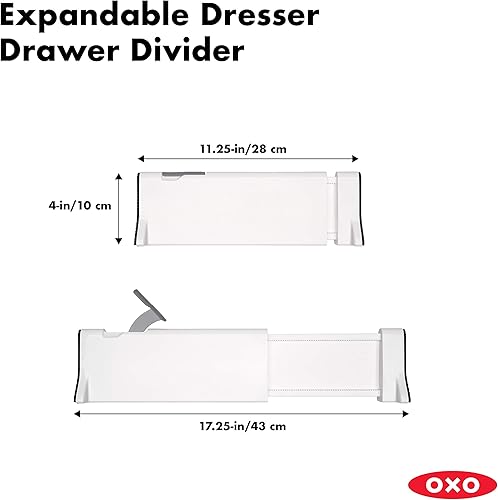 Miniatura 2 de OXO Good Grips - Divisor de cajones expandible para aparador paquete de 2