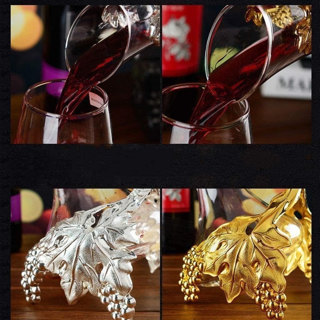 ウイスキーデキャンタ ウイスキーデカンタ ウイスキーグラスセット ワインデカンタ クリエイティブな個性ワイン 無鉛ガラスデカンタ コ