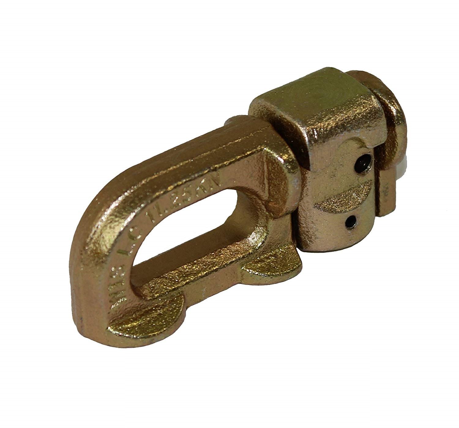 10x Doppel Endbeschlag, Endfitting, Doppelendbeschlag für Airlineschienen, 2000 daN