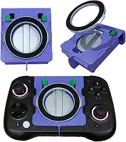 Uonekamo Suporte de telefone para jogos – Suporte ergonômico e leve compatível com GameSir X5 Lite para Android e iPhone 15/16, perfeito para jogos móveis como Genshin Impact e Zenless Zone Zero