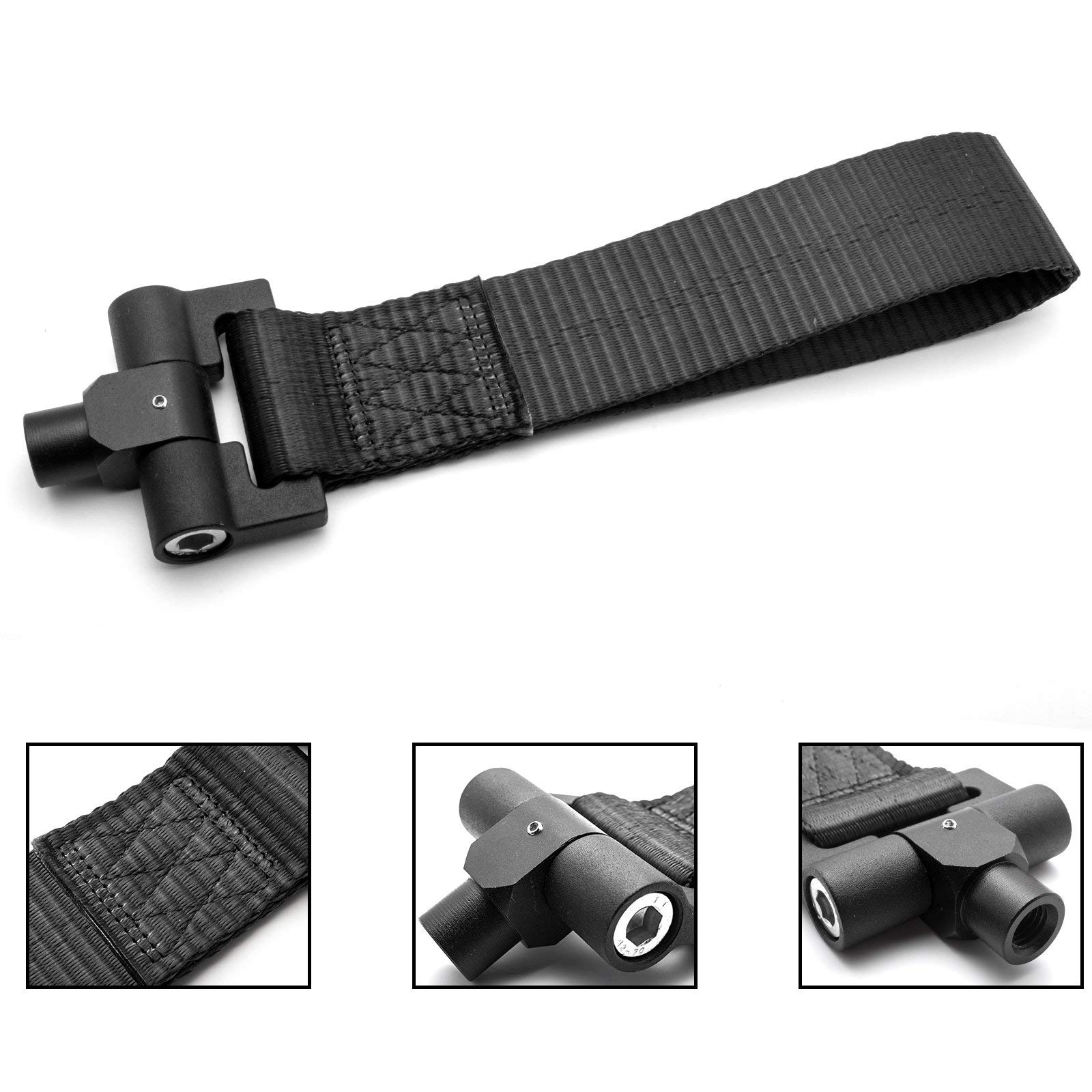 Amazon.co.jp: Xotic Tech ブラック JDM スタイル トラックレーシング 