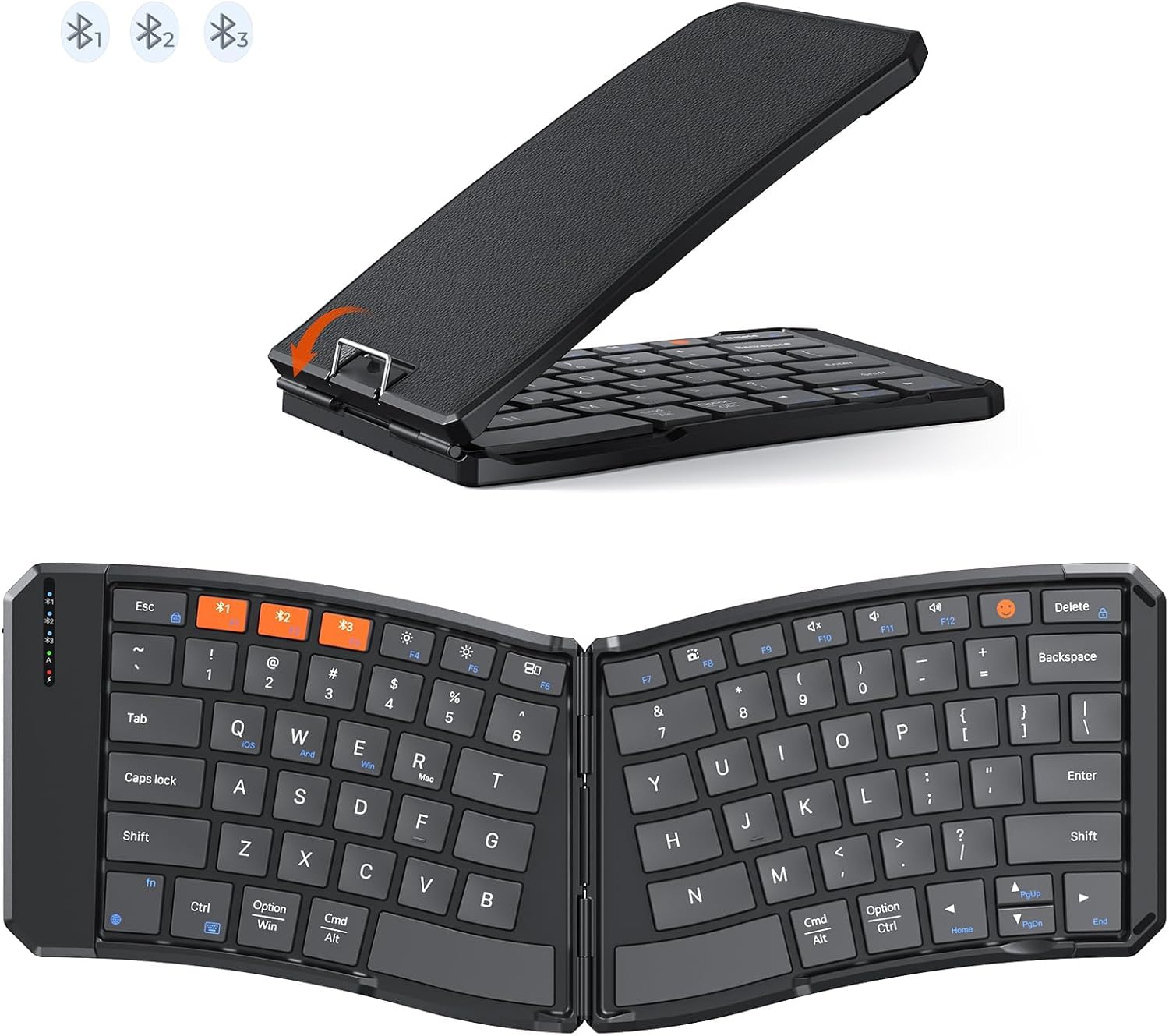 MEETION Foldable Bluetooth Keyboard
